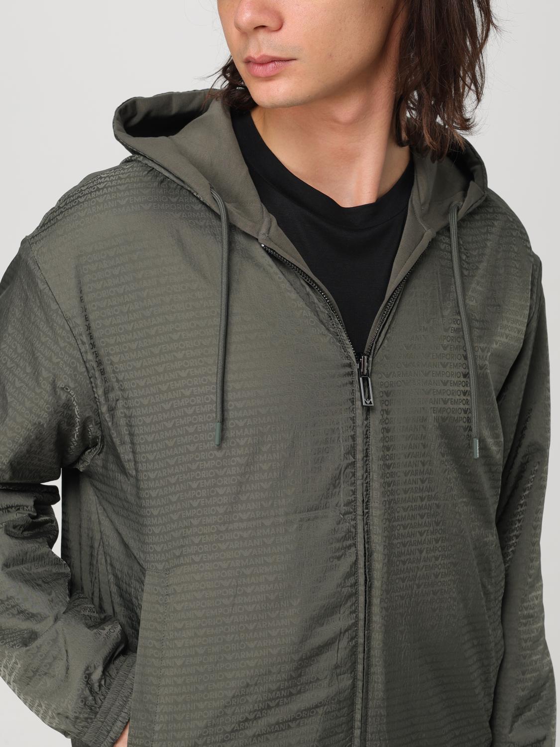 EMPORIO ARMANI SUDADERA: Sudadera hombre Emporio Armani, Verde - Img 4