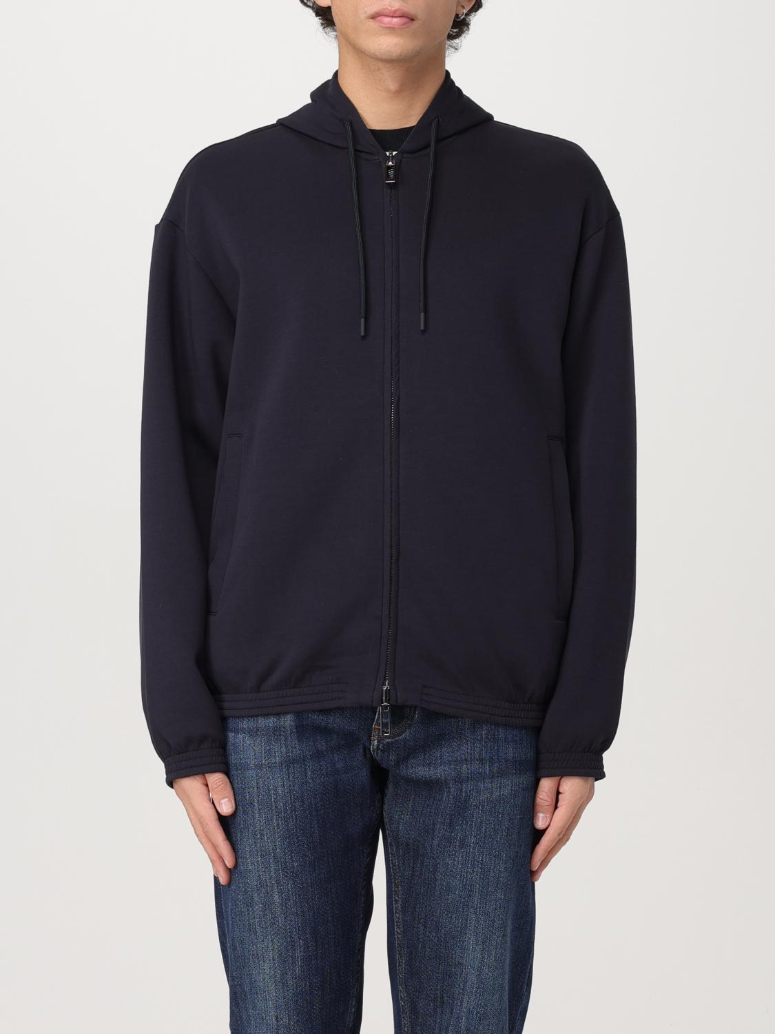 EMPORIO ARMANI SWEATSHIRT: Sweatshirt men Emporio Armani, Navy - Img 1