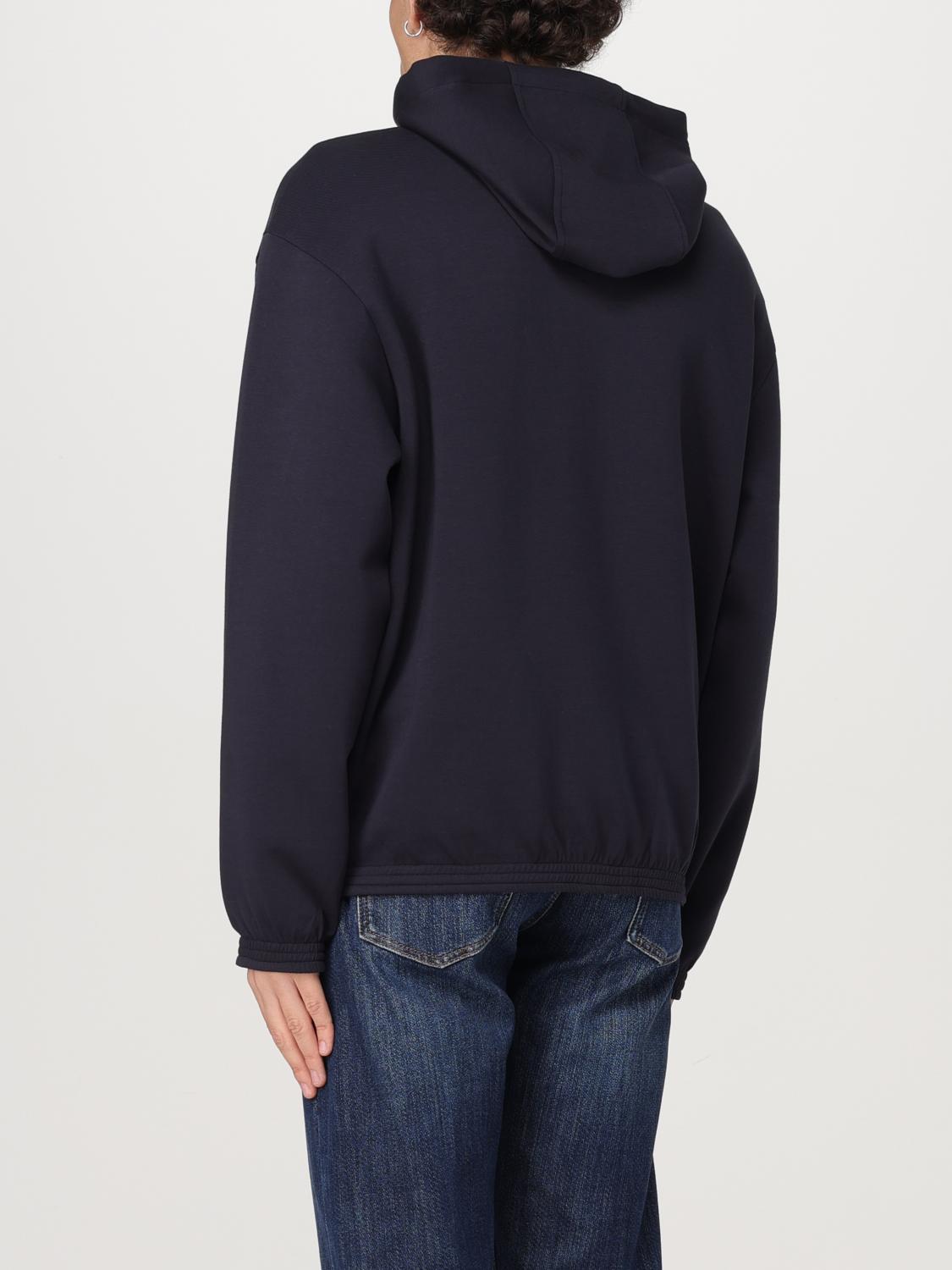 EMPORIO ARMANI SWEATSHIRT: Sweatshirt men Emporio Armani, Navy - Img 2