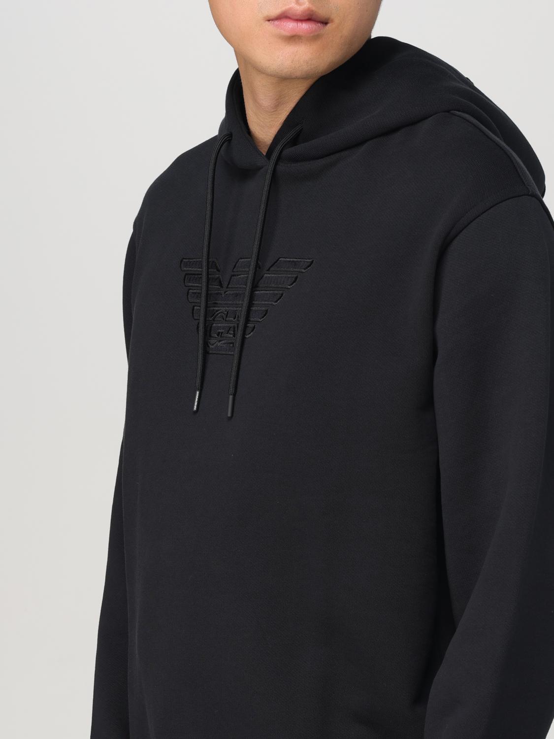 EMPORIO ARMANI SWEATSHIRT: Sweatshirt men Emporio Armani, Black - Img 3