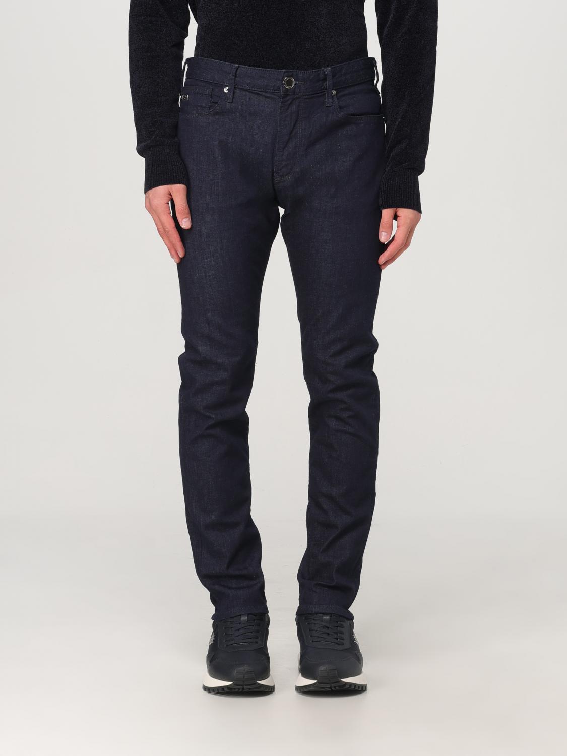 EMPORIO ARMANI JEANS: Jeans Emporio Armani in denim di cotone , Blue - Img 1