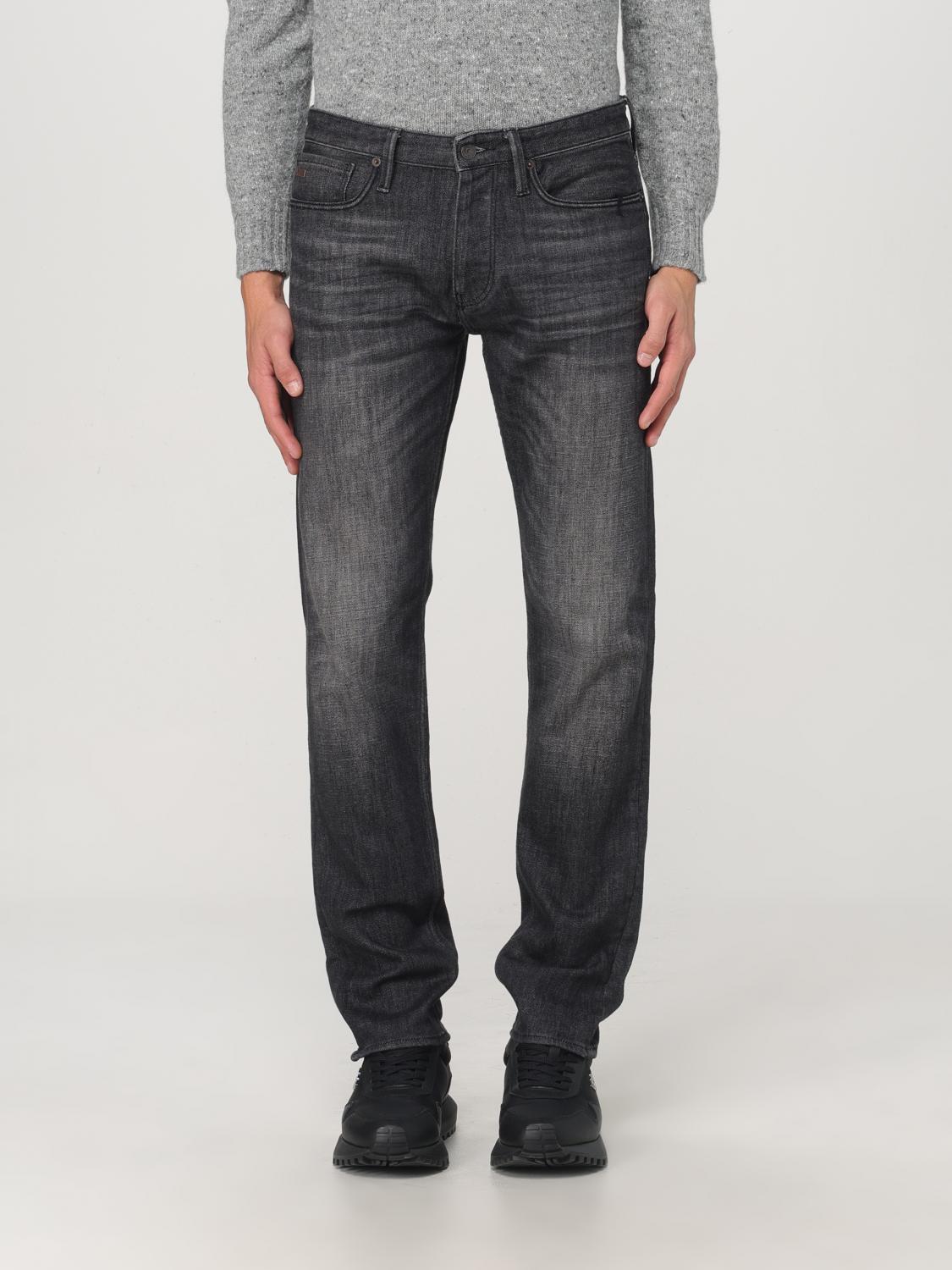 EMPORIO ARMANI JEANS: Jeans men Emporio Armani, Black - Img 1