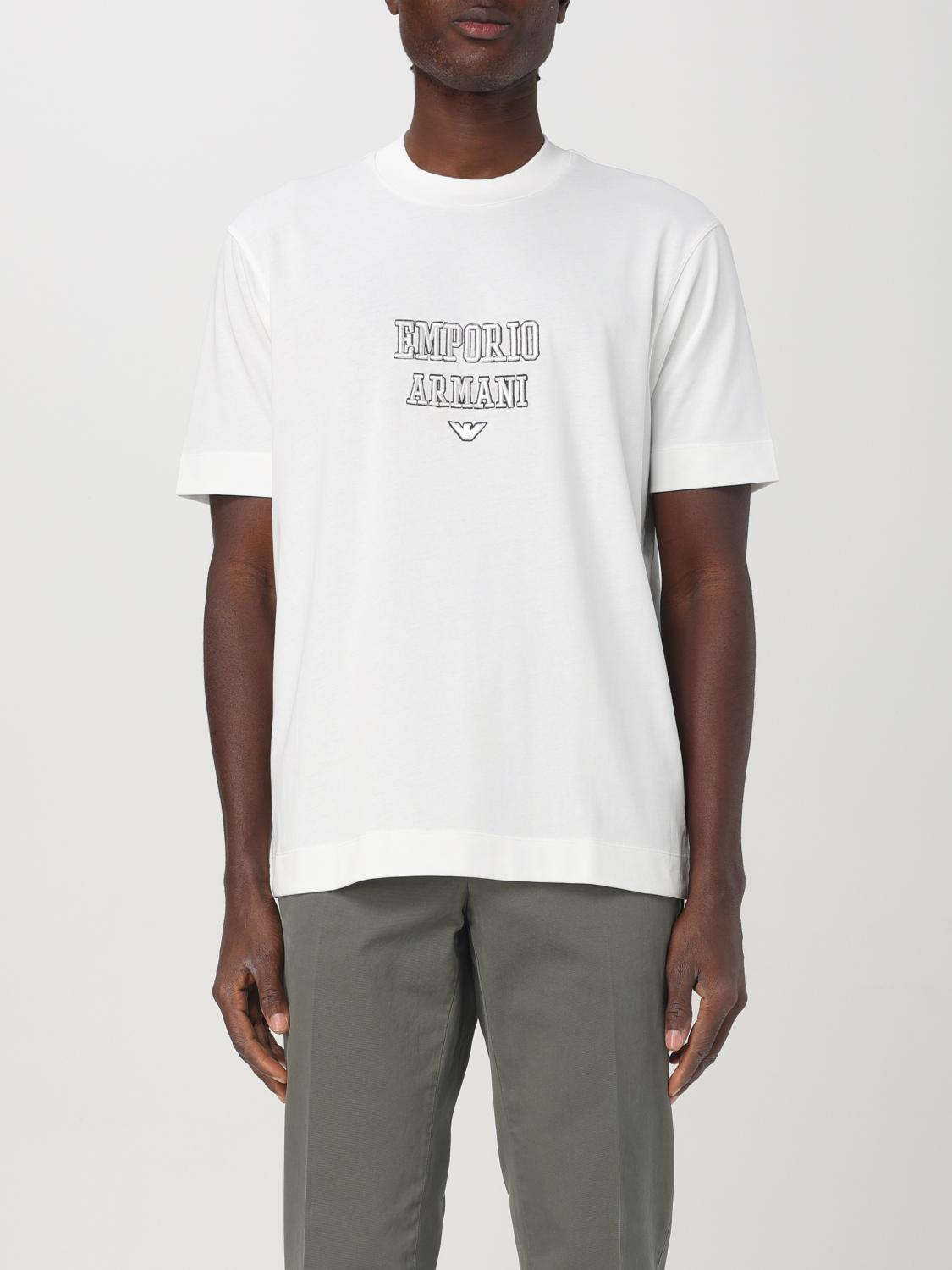 EMPORIO ARMANI T-SHIRT: T-shirt men Emporio Armani, White 1 - Img 1