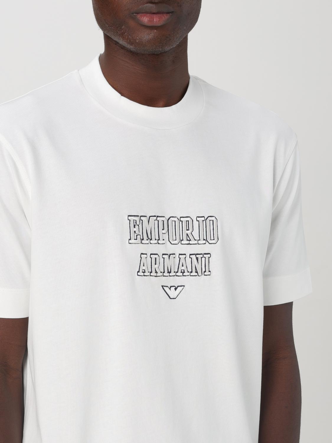 EMPORIO ARMANI T-SHIRT: T-shirt men Emporio Armani, White 1 - Img 3