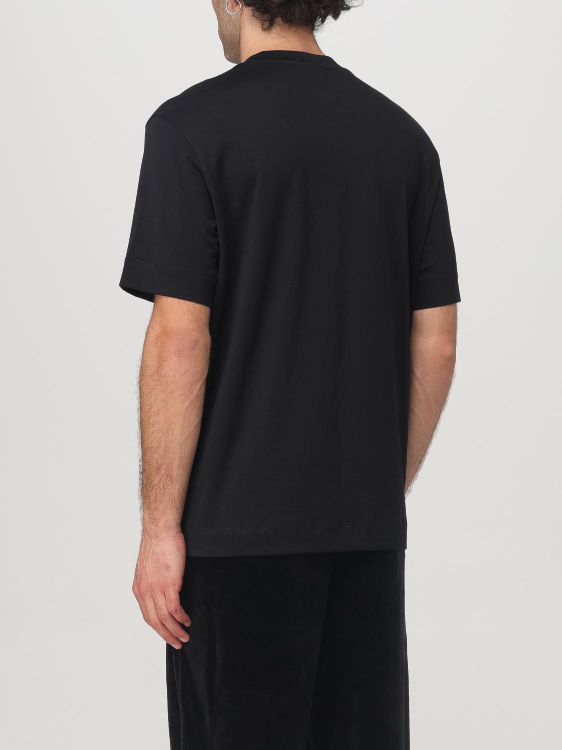 EMPORIO ARMANI T-SHIRT: T-shirt men Emporio Armani, Black - Img 2