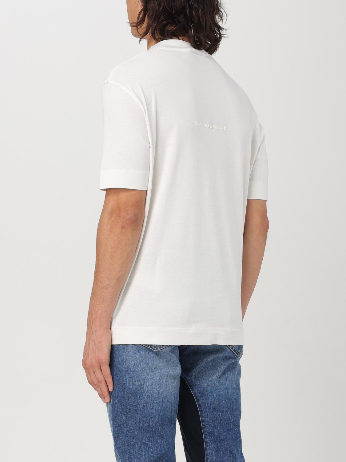 EMPORIO ARMANI T-SHIRT: T-shirt men Emporio Armani, White - Img 2