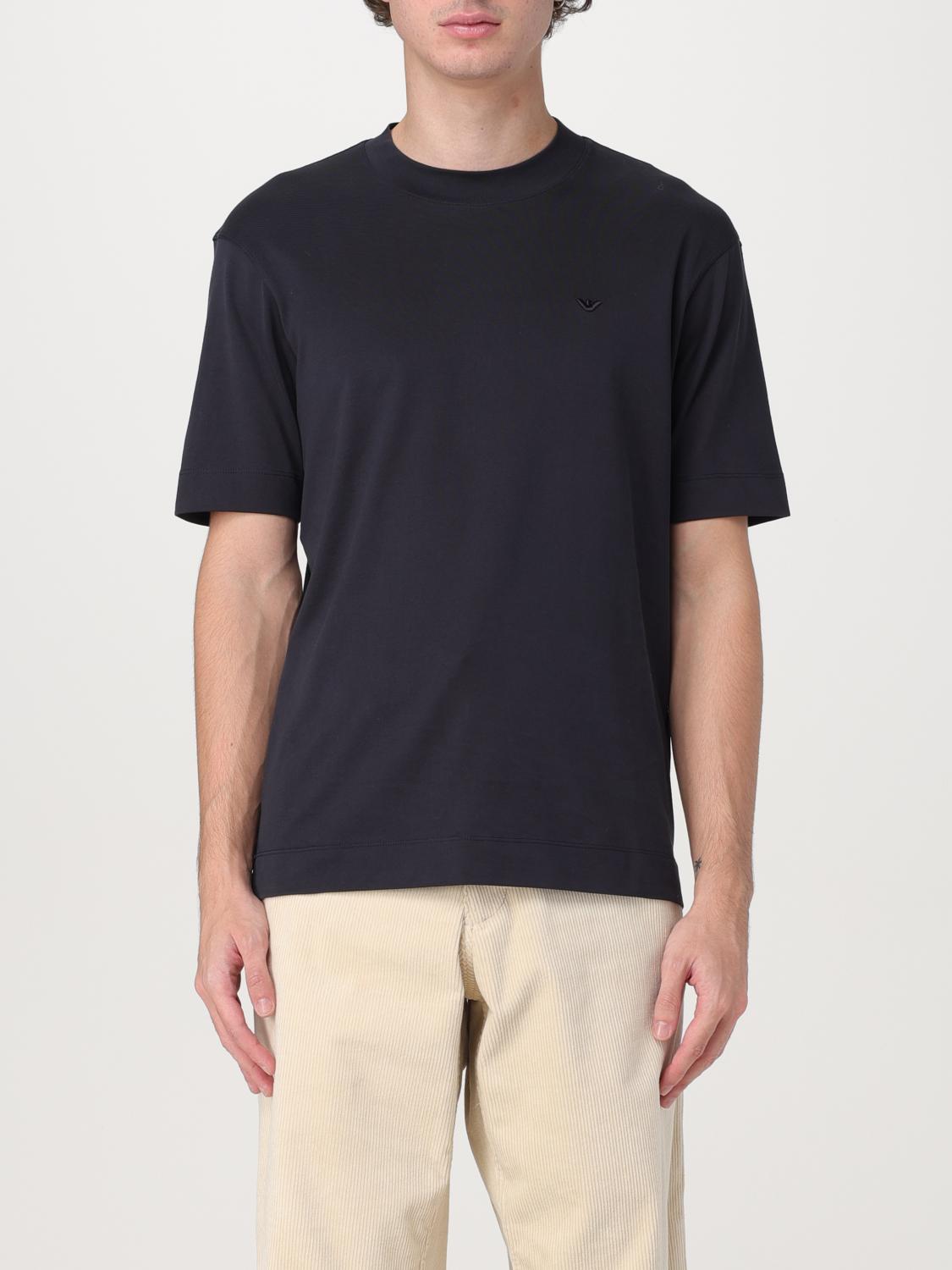 EMPORIO ARMANI T-SHIRT: T-shirt men Emporio Armani, Blue - Img 1