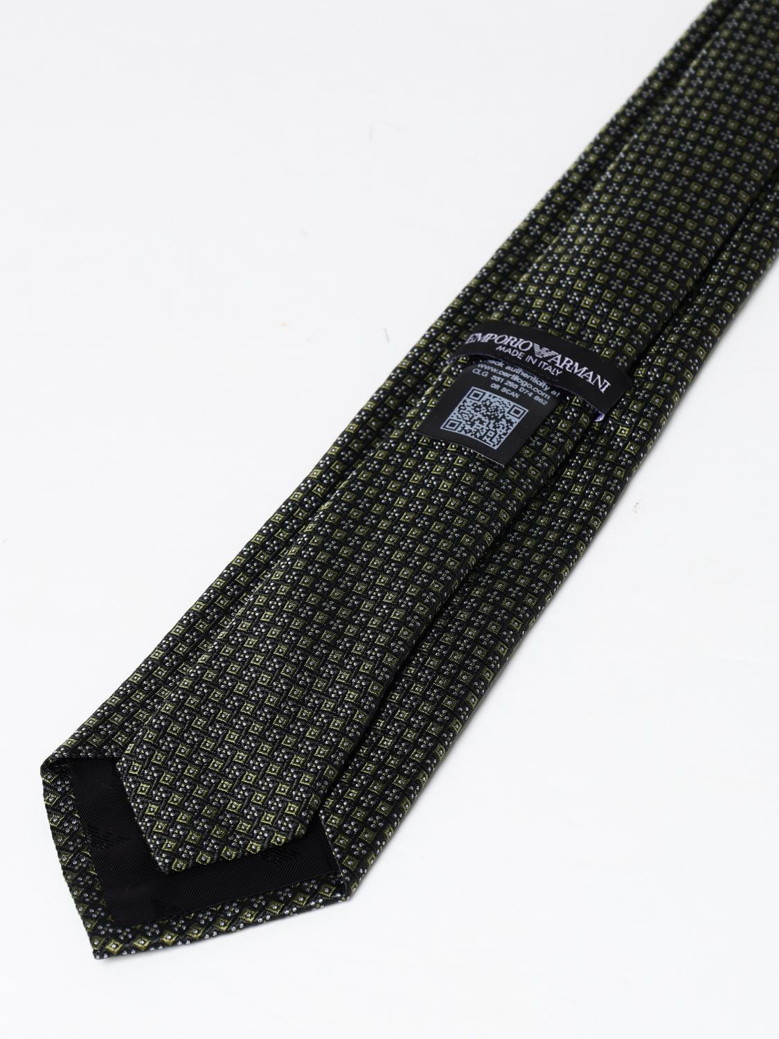 EMPORIO ARMANI CRAVATTA: Cravatta uomo Emporio Armani, Verde - Img 2