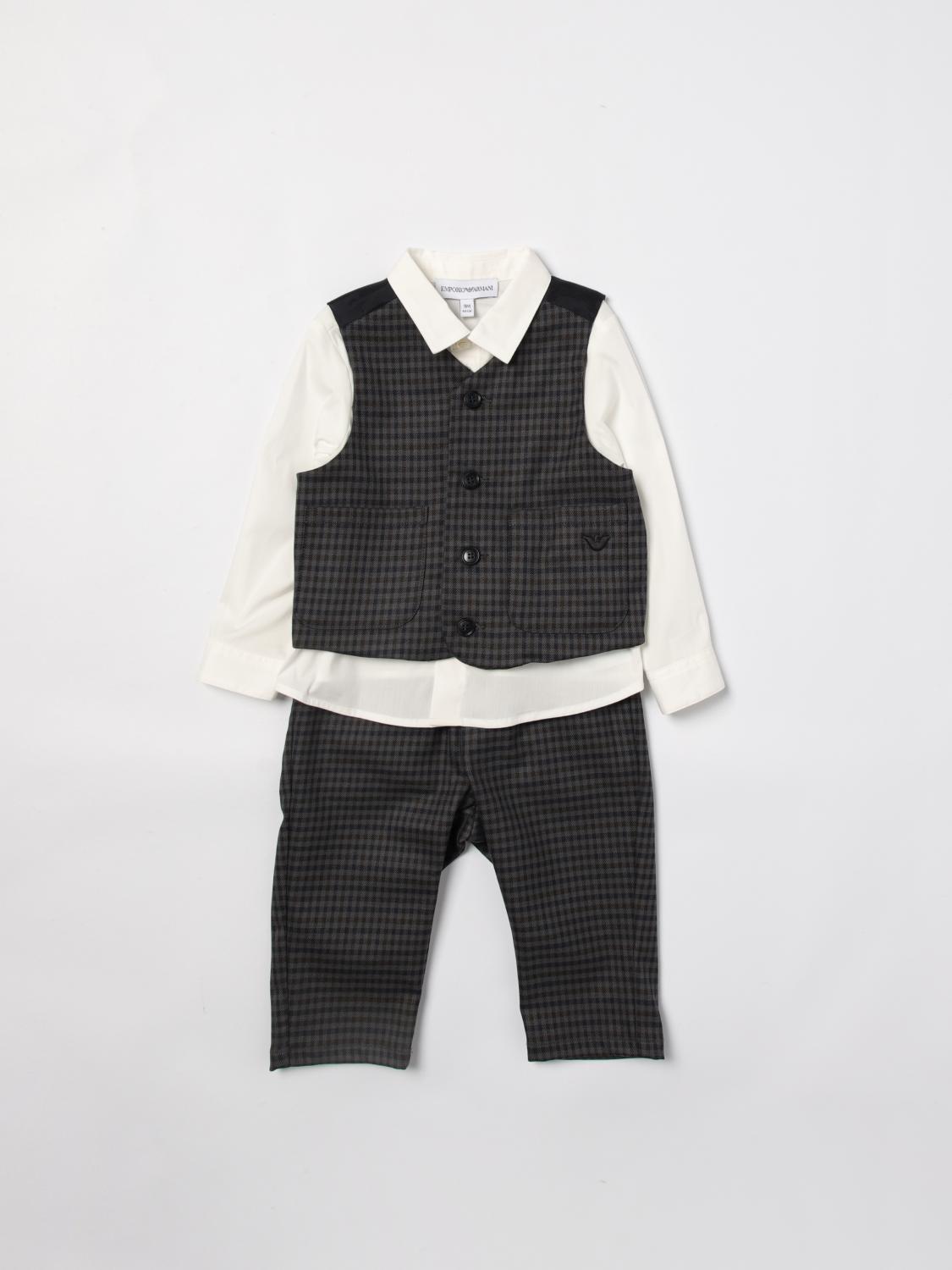 EMPORIO ARMANI ENSEMBLE: Ensemble enfant Emporio Armani, Bleu - Img 1