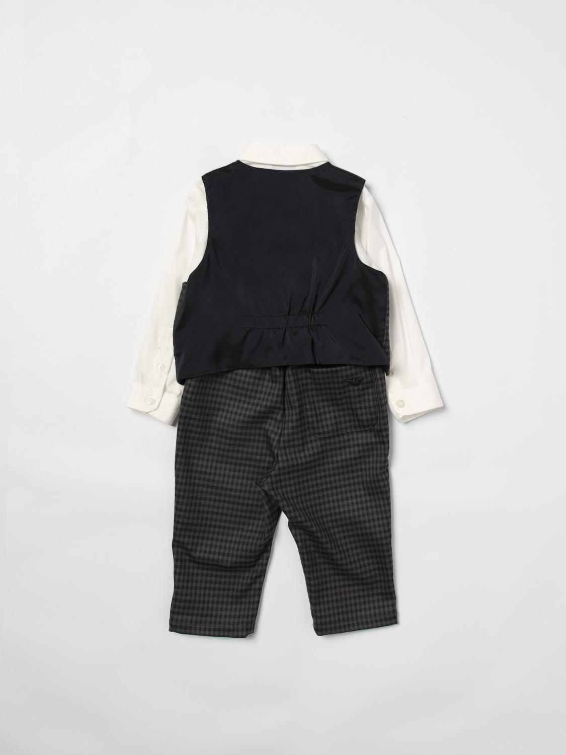 EMPORIO ARMANI ENSEMBLE: Ensemble enfant Emporio Armani, Bleu - Img 2