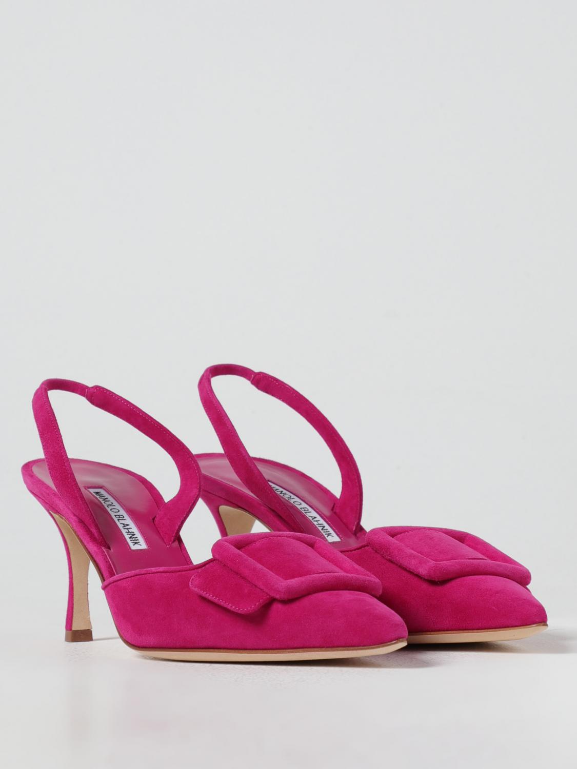 MANOLO BLAHNIK HIGH HEEL SHOES: Shoes woman Manolo Blahnik, Plum - Img 2