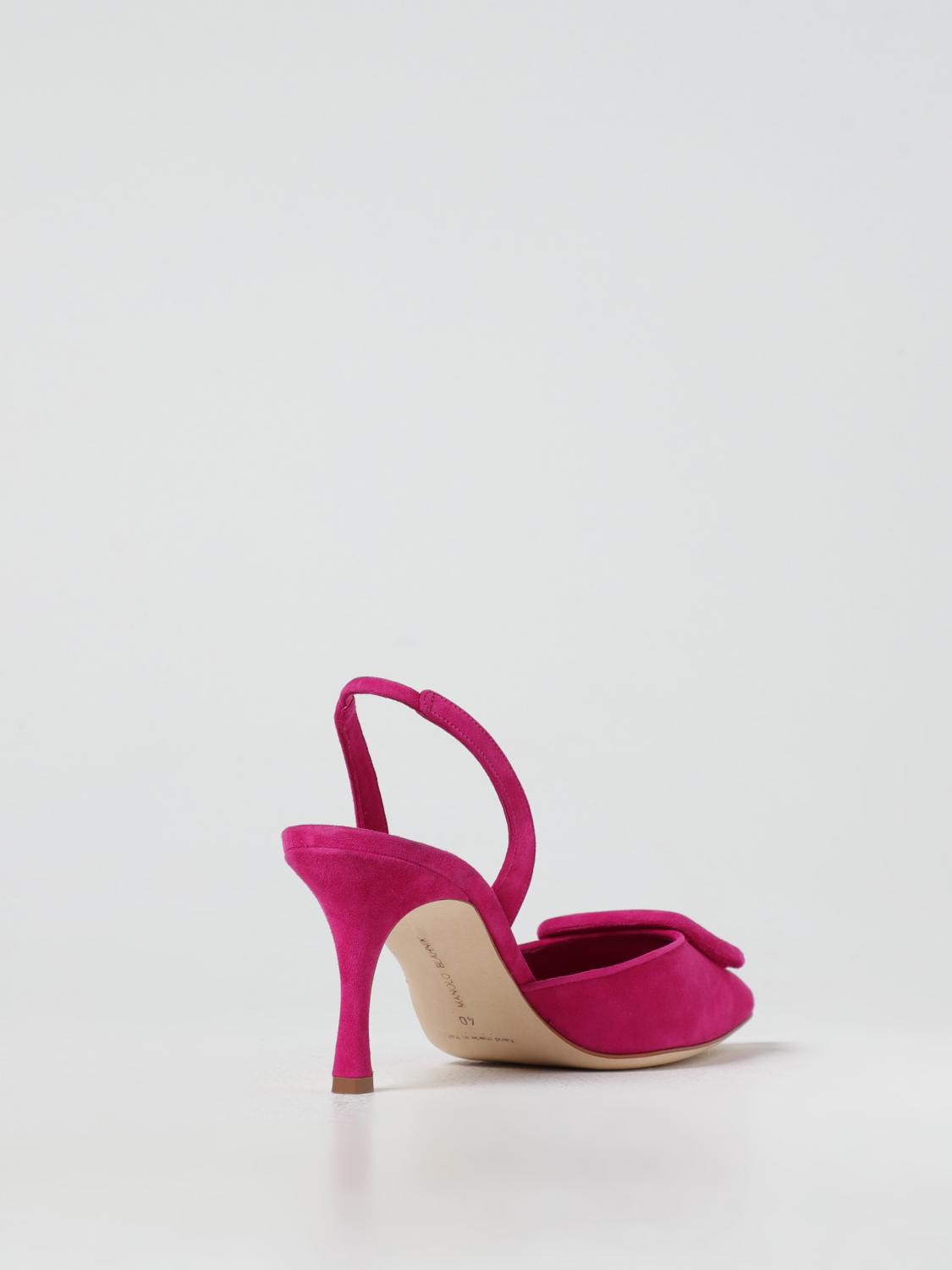 MANOLO BLAHNIK HIGH HEEL SHOES: Shoes woman Manolo Blahnik, Plum - Img 3