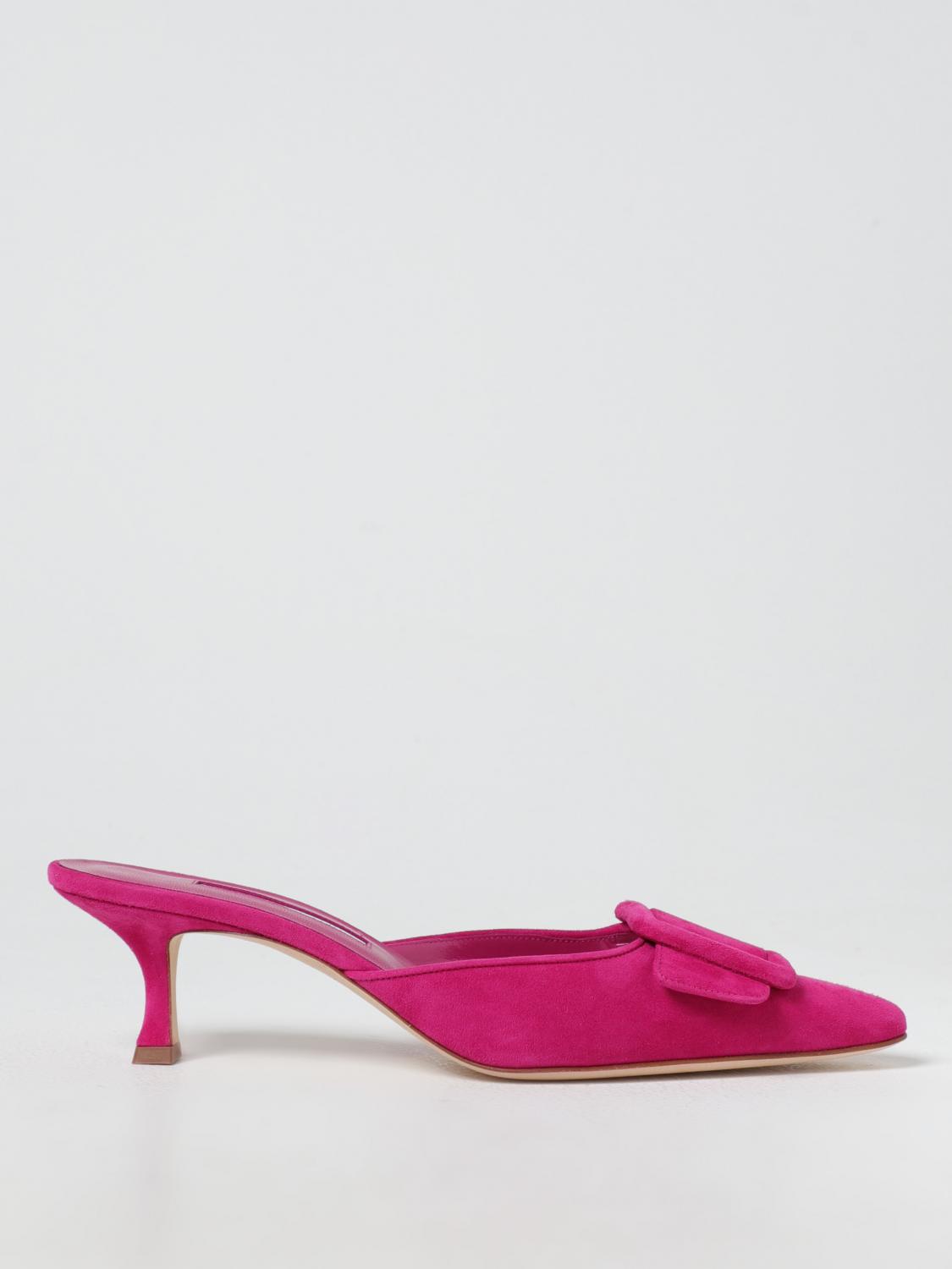 MANOLO BLAHNIK HIGH HEEL SHOES: Shoes woman Manolo Blahnik, Plum - Img 1