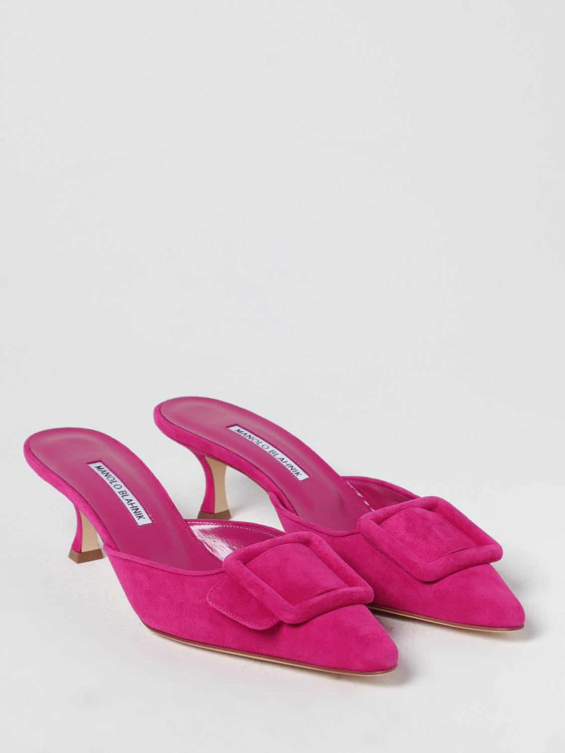 MANOLO BLAHNIK HIGH HEEL SHOES: Shoes woman Manolo Blahnik, Plum - Img 2