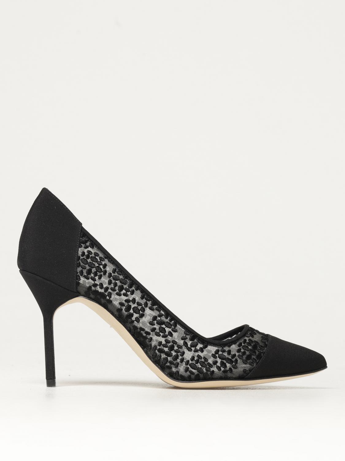 MANOLO BLAHNIK PUMPS: Shoes woman Manolo Blahnik, Black - Img 1