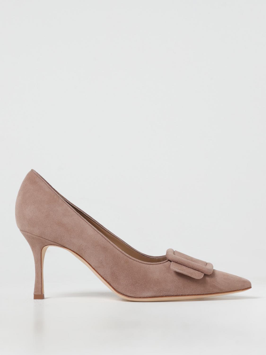 MANOLO BLAHNIK PUMPS: Shoes woman Manolo Blahnik, Natural - Img 1