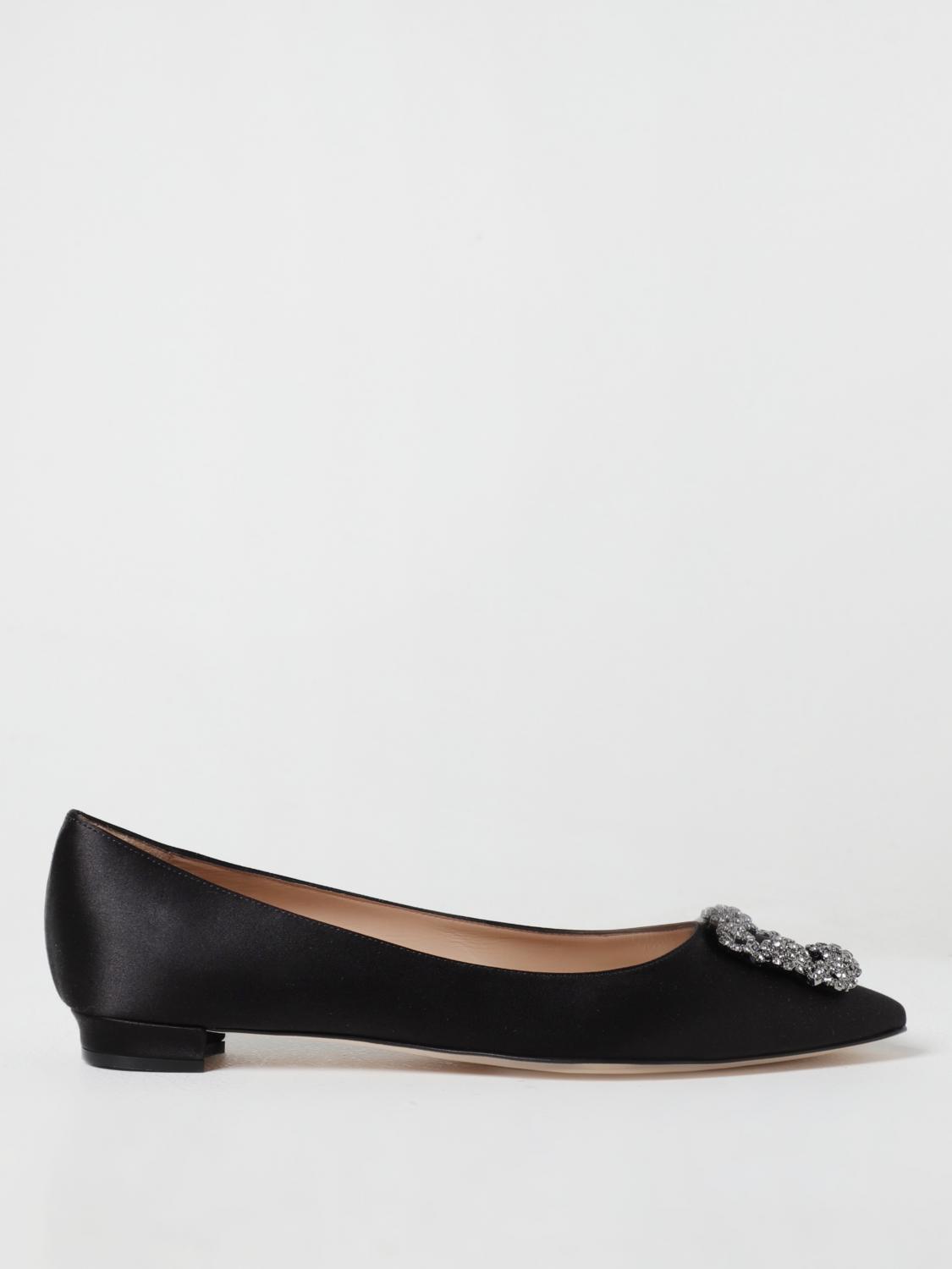 MANOLO BLAHNIK BALLET FLATS: Shoes woman Manolo Blahnik, Black - Img 1