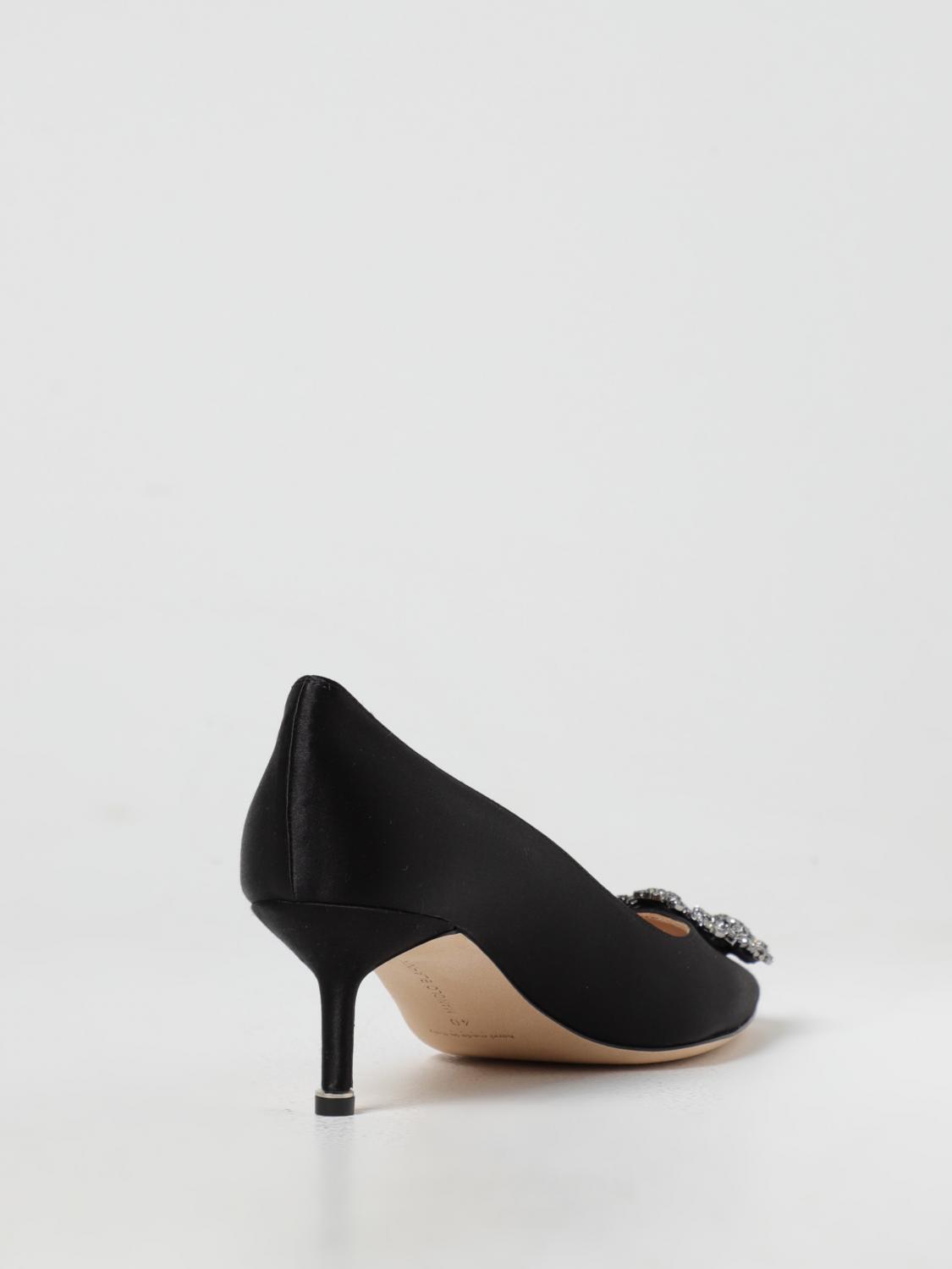 Manolo Blahnik Shoes woman - Black | 9XX0661 | GIGLIO.COM