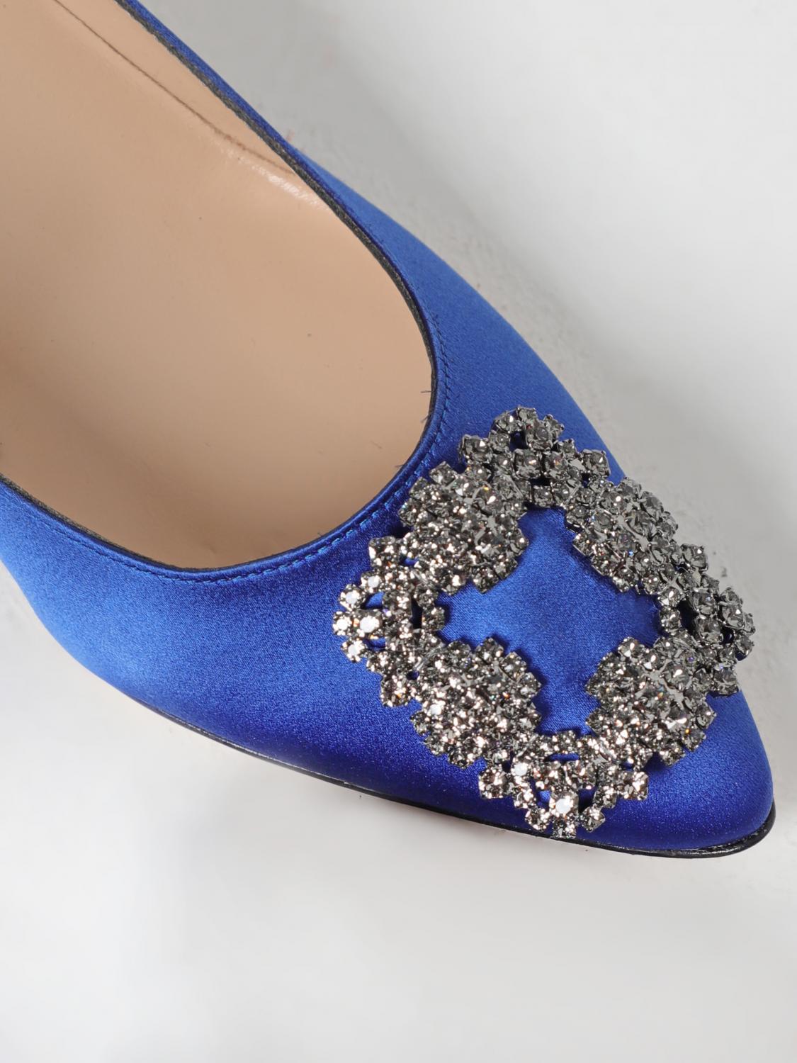 MANOLO BLAHNIK PUMPS: Shoes woman Manolo Blahnik, Royal Blue - Img 4