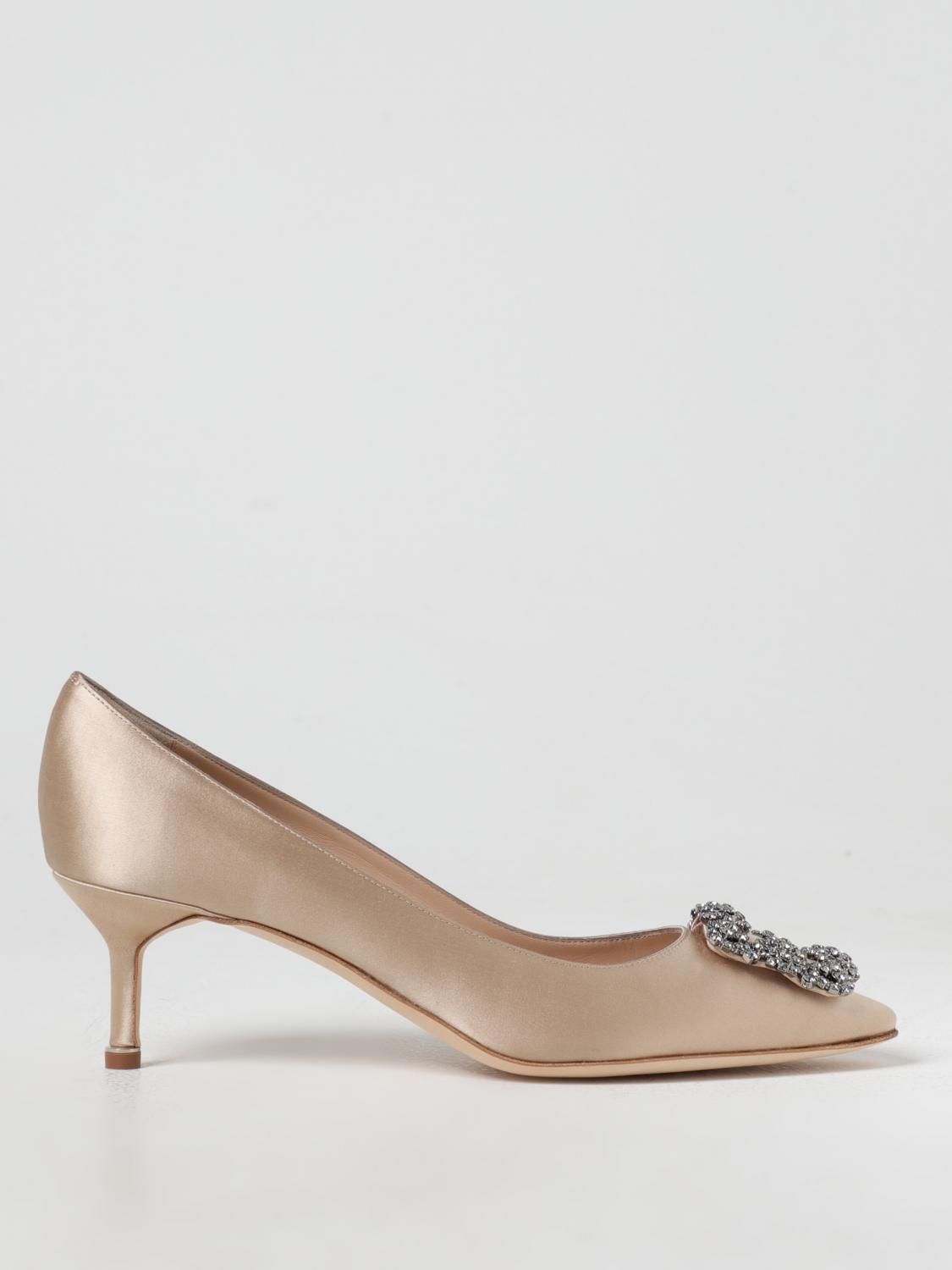 MANOLO BLAHNIK PUMPS: Shoes woman Manolo Blahnik, Nude - Img 1