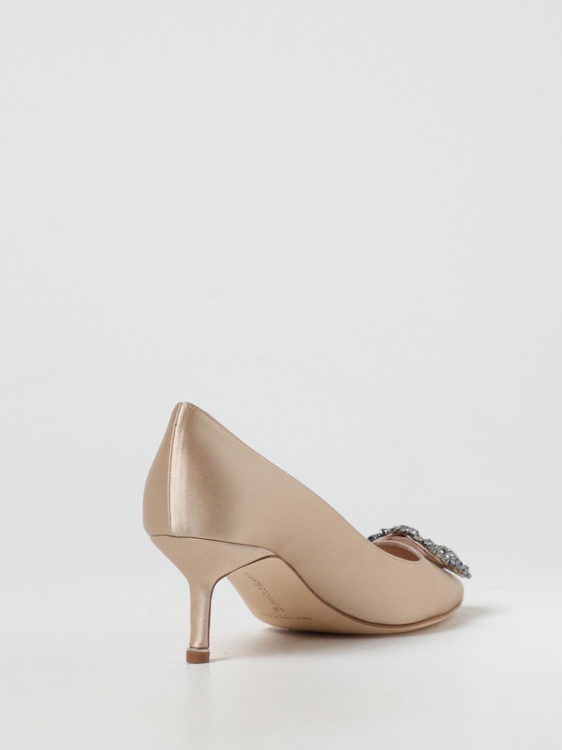 MANOLO BLAHNIK PUMPS: Shoes woman Manolo Blahnik, Nude - Img 3