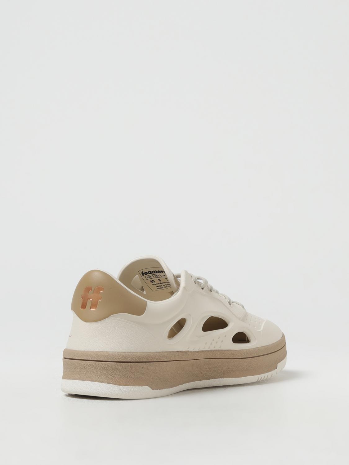 FOAMERS SNEAKERS: Sneakers Foamers in gomma traforata , Bianco - Img 3