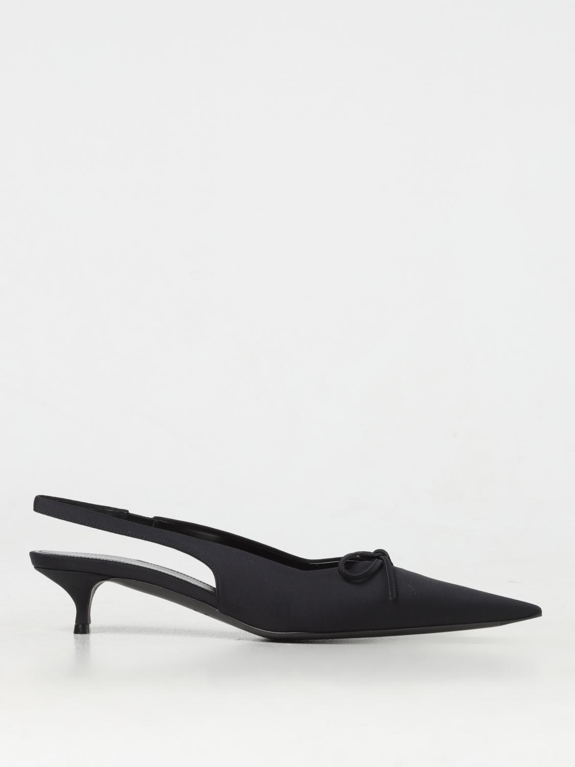 Giglio Slingback Bow Balenciaga in raso