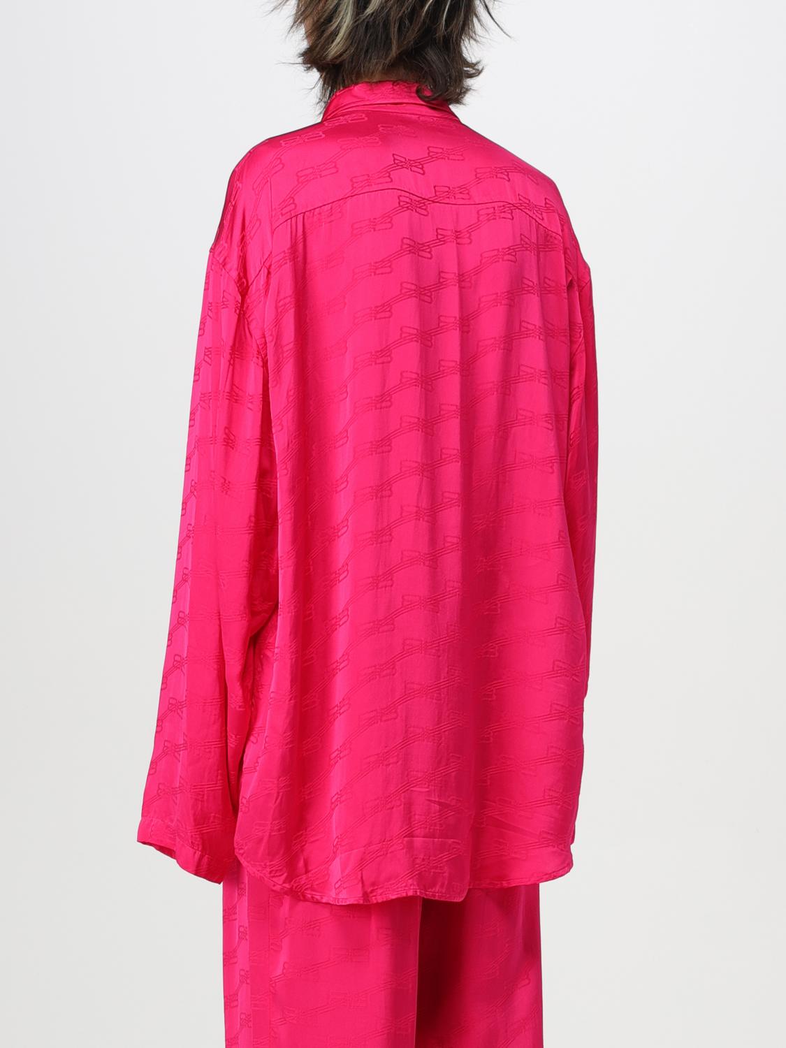 BALENCIAGA SHIRT: Shirt woman Balenciaga, Fuchsia - Img 3