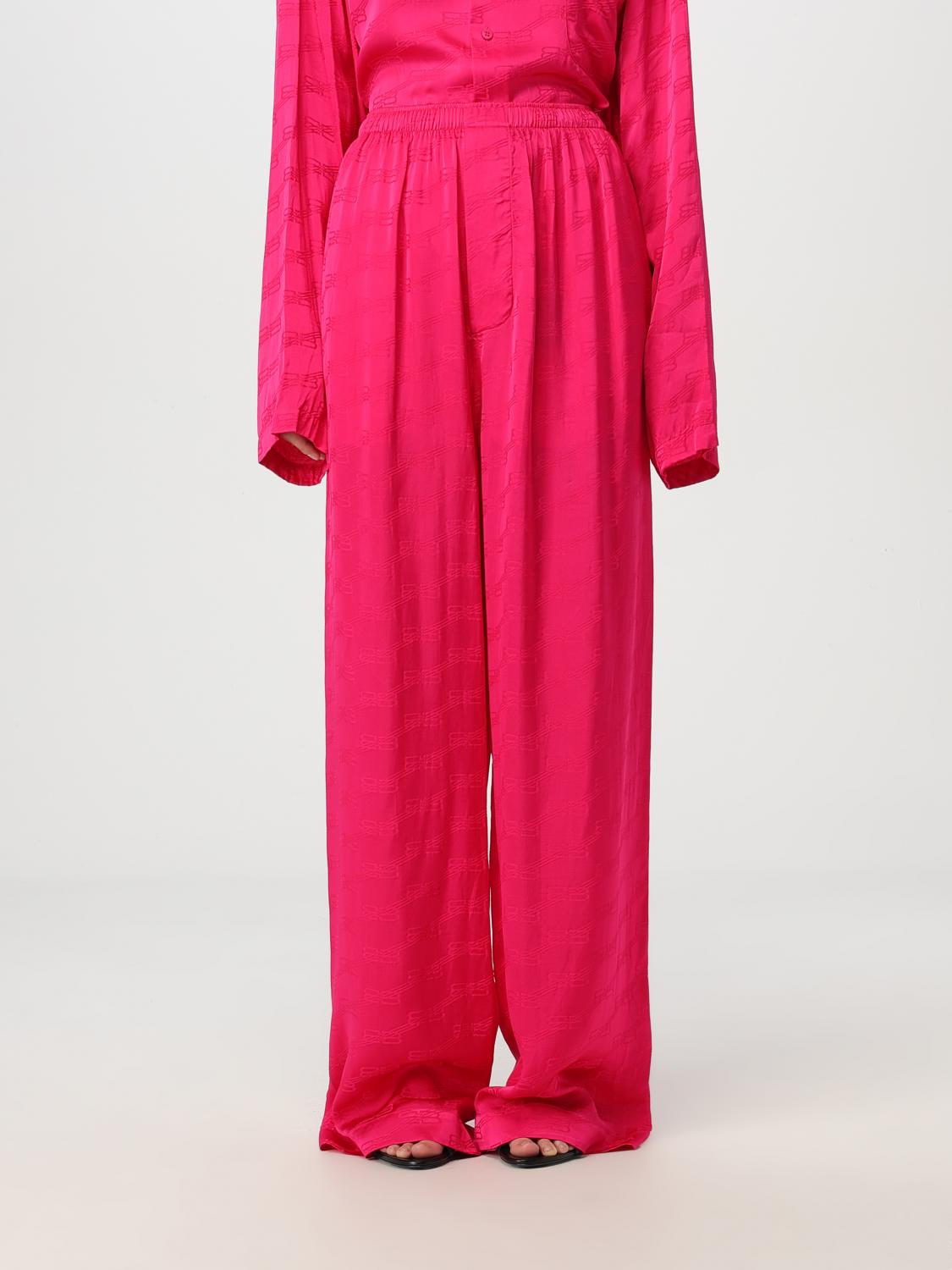 BALENCIAGA PANTALON: Pantalon femme Balenciaga, Fuchsia - Img 1