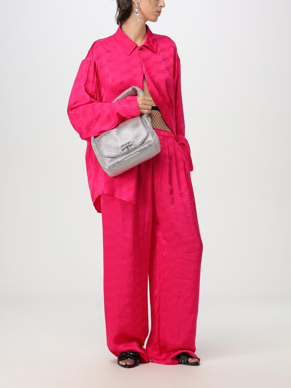 BALENCIAGA PANTS: Pants woman Balenciaga, Fuchsia - Img 2