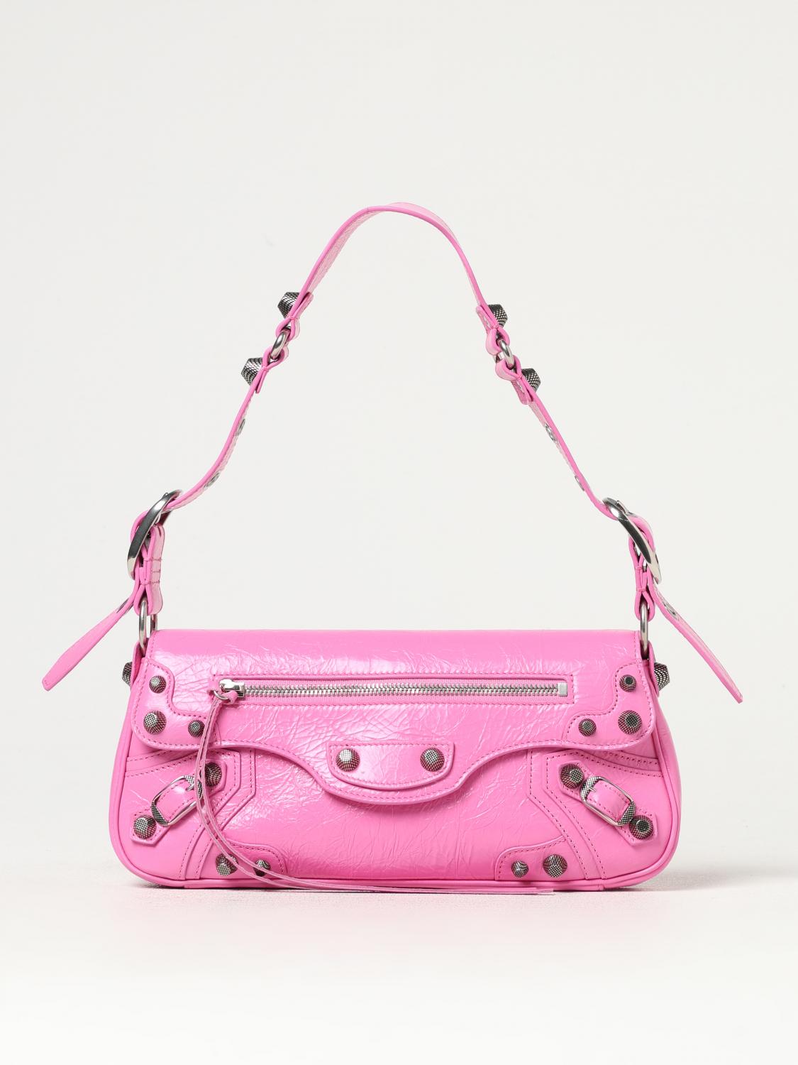 BALENCIAGA BOLSO DE HOMBRO: Bolso de hombro mujer Balenciaga, Rosa - Img 1