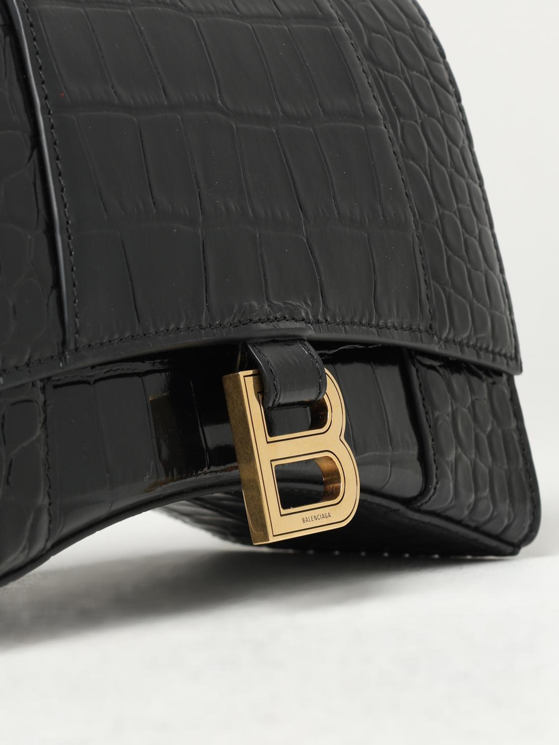 BALENCIAGA MINI BAG: Shoulder bag woman Balenciaga, Black - Img 4