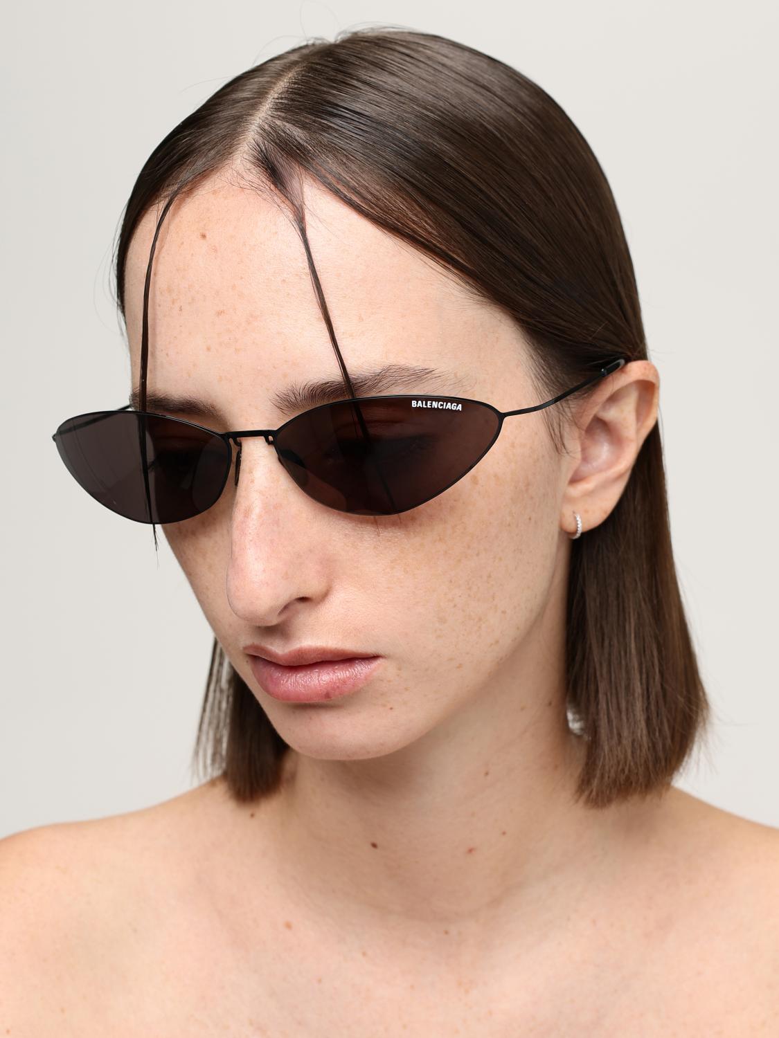 BALENCIAGA SUNGLASSES: Balenciaga men's sunglasses, Black - Img 6