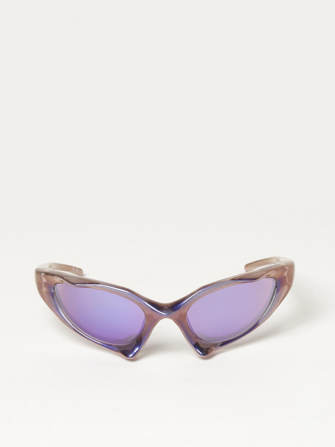 BALENCIAGA SUNGLASSES: Balenciaga men's sunglasses, Lilac - Img 2