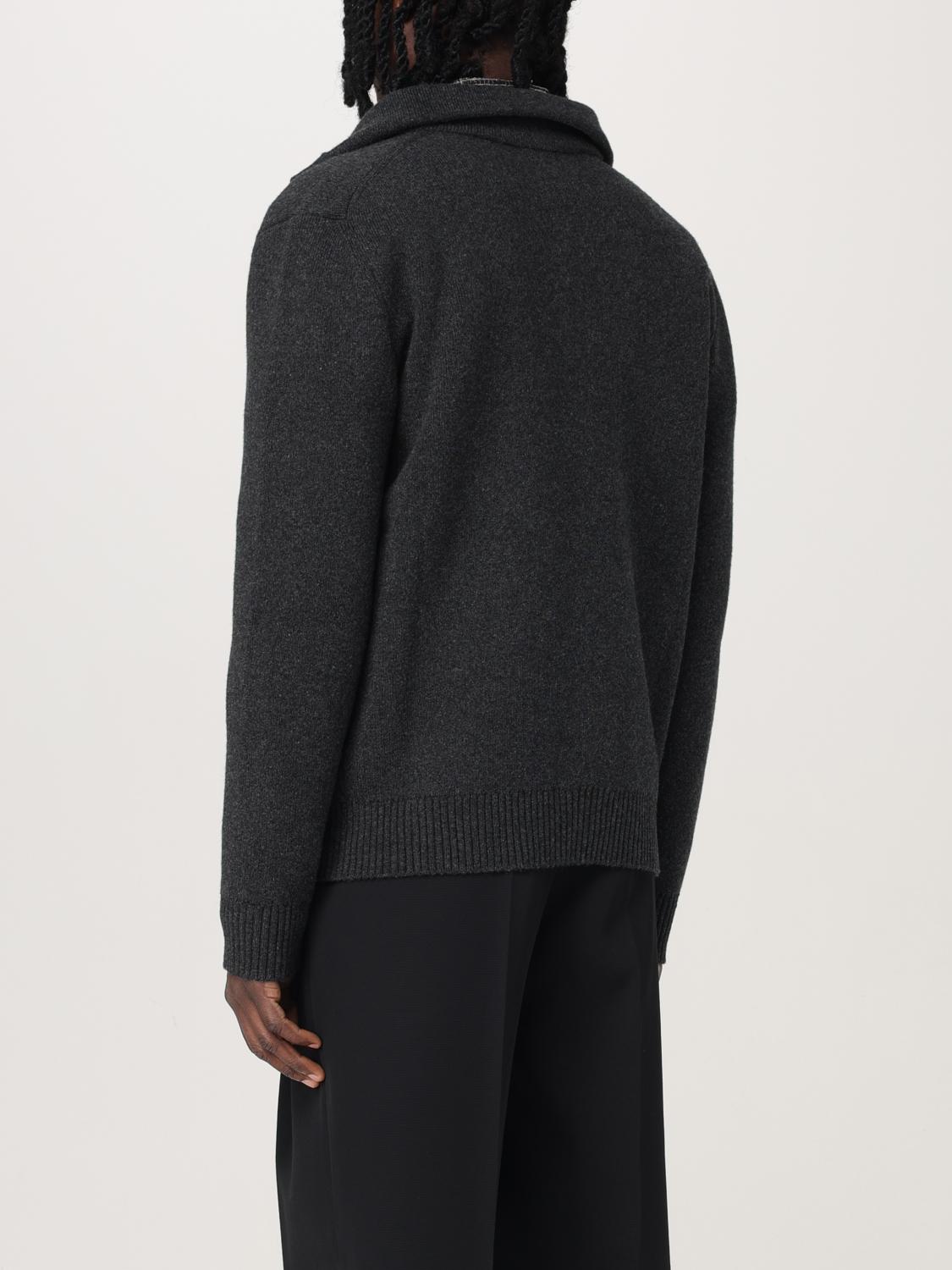 BOTTEGA VENETA SWEATER: Bottega Veneta men's cardigan, Grey - Img 2