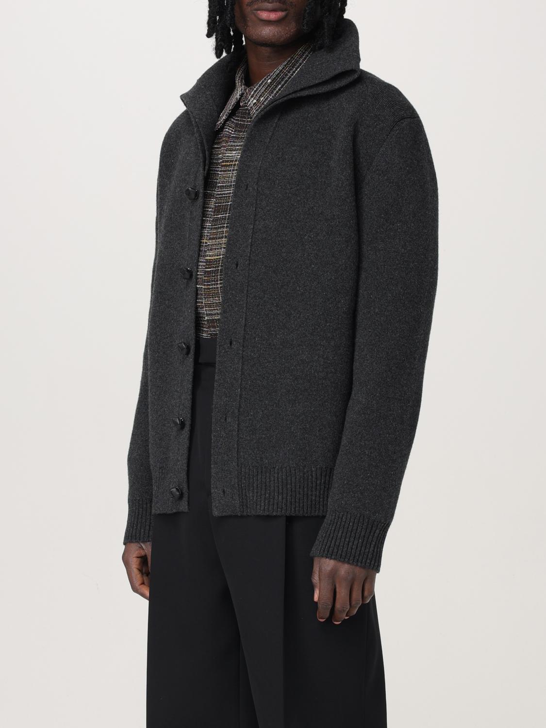 BOTTEGA VENETA SWEATER: Bottega Veneta men's cardigan, Grey - Img 3