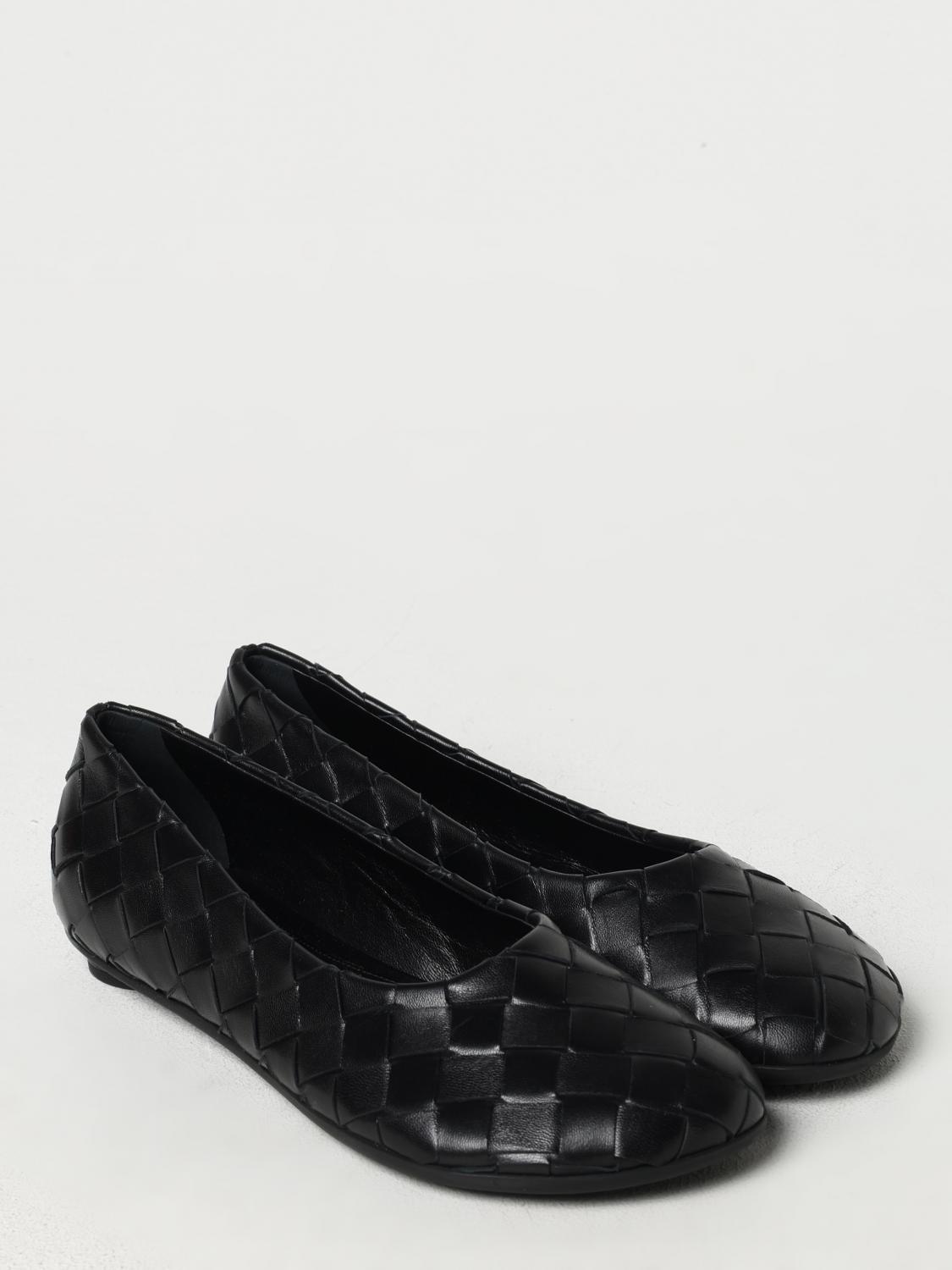 BOTTEGA VENETA BALLERINES: Chaussures femme Bottega Veneta, Noir - Img 2