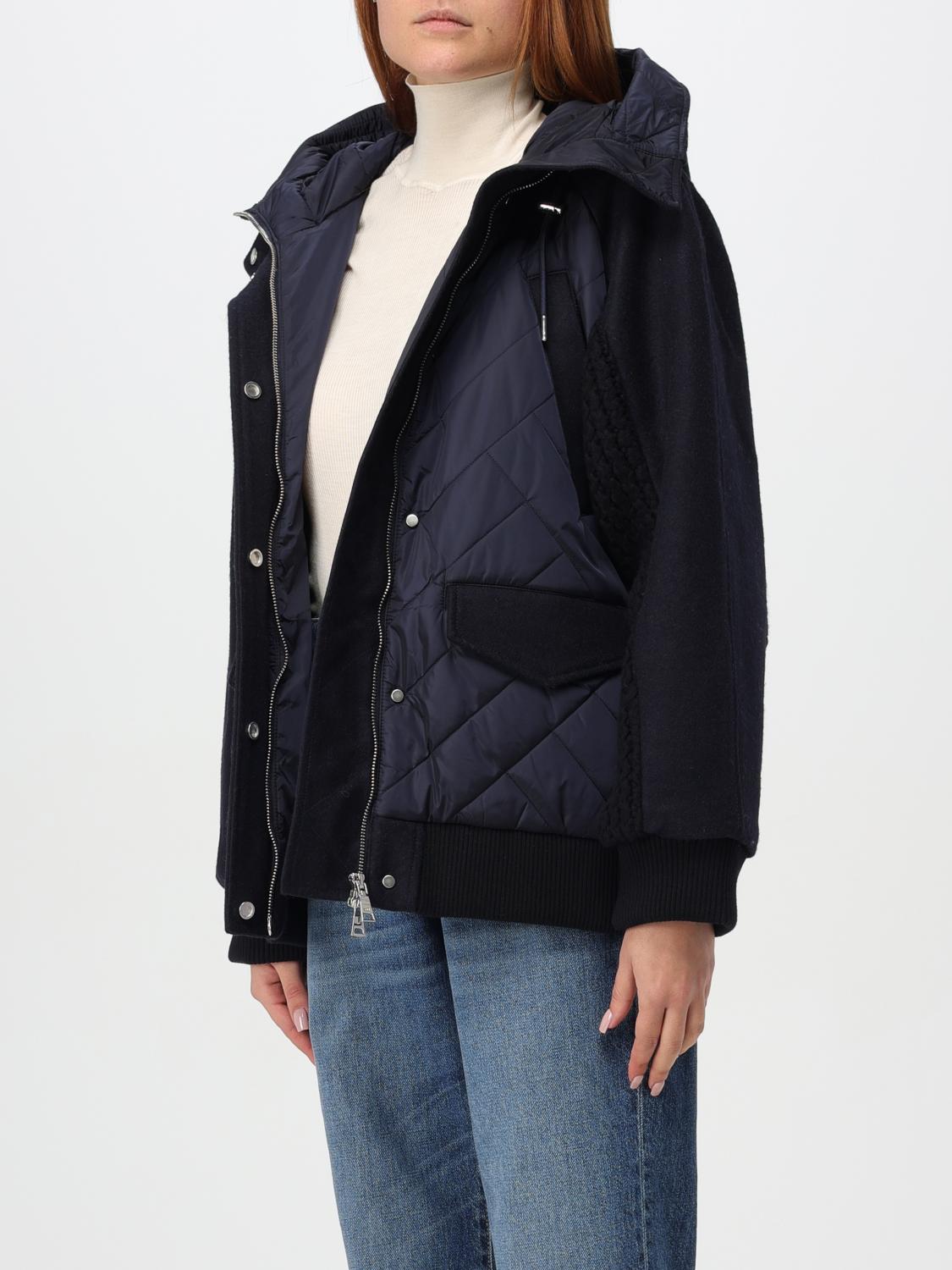 ADD GIACCA: Giubbotto Add in misto lana e nylon , Blue - Img 3