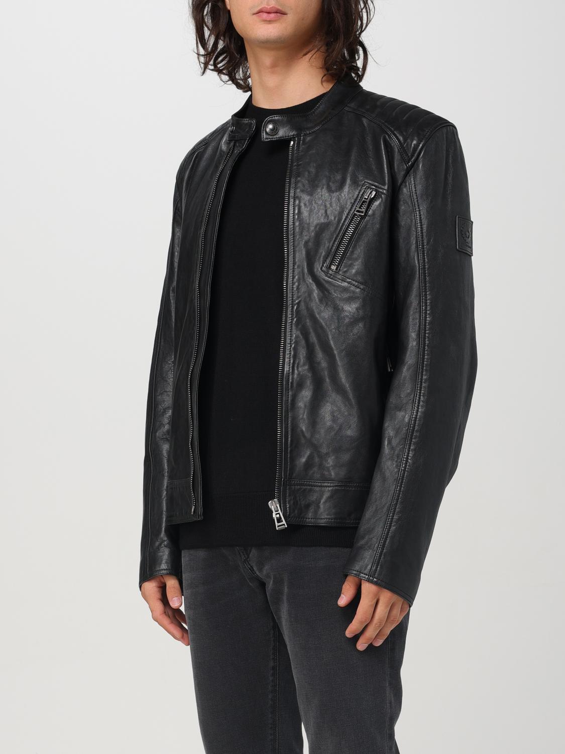 BELSTAFF JACKE: Belstaff Leder-Bikerjacke, Schwarz - Img 3