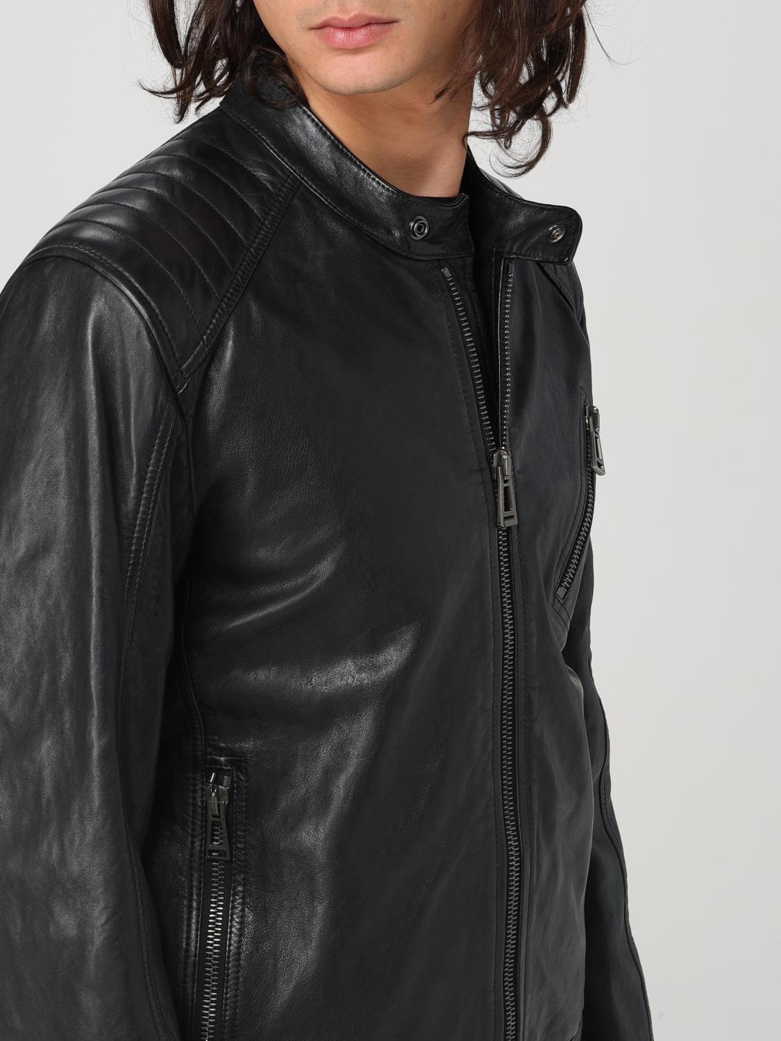 BELSTAFF JACKE: Belstaff Leder-Bikerjacke, Schwarz - Img 4