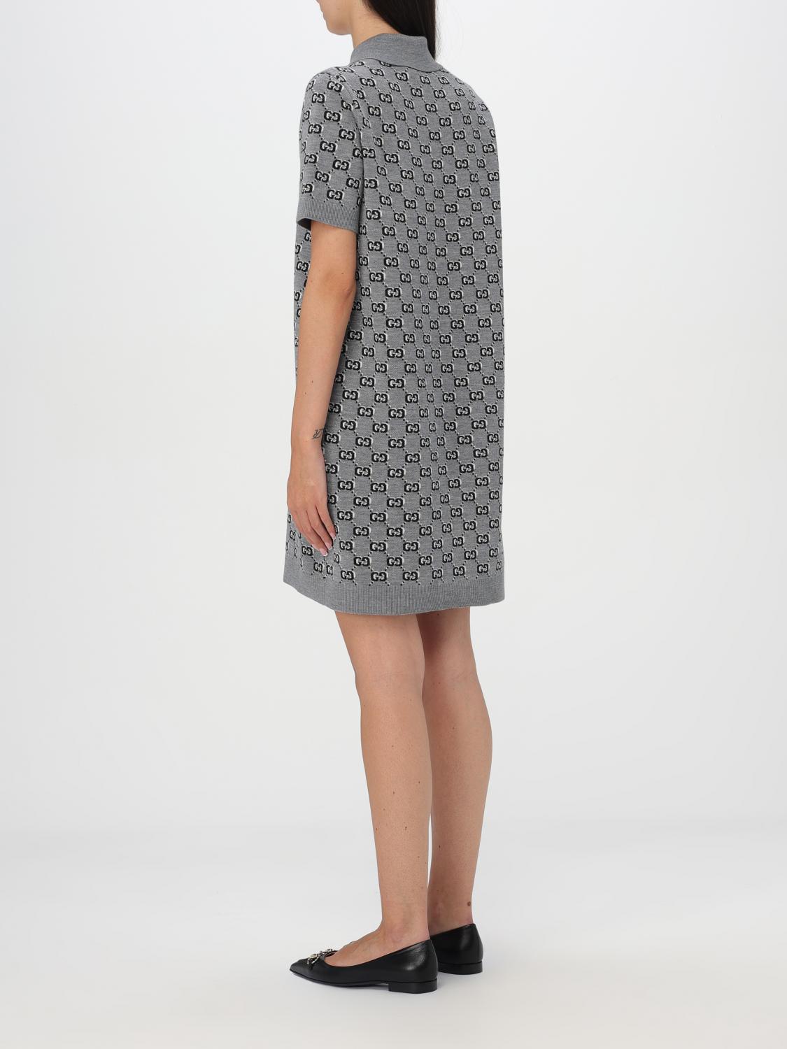 GUCCI VESTIDO: Vestido mujer Gucci, Gris - Img 3