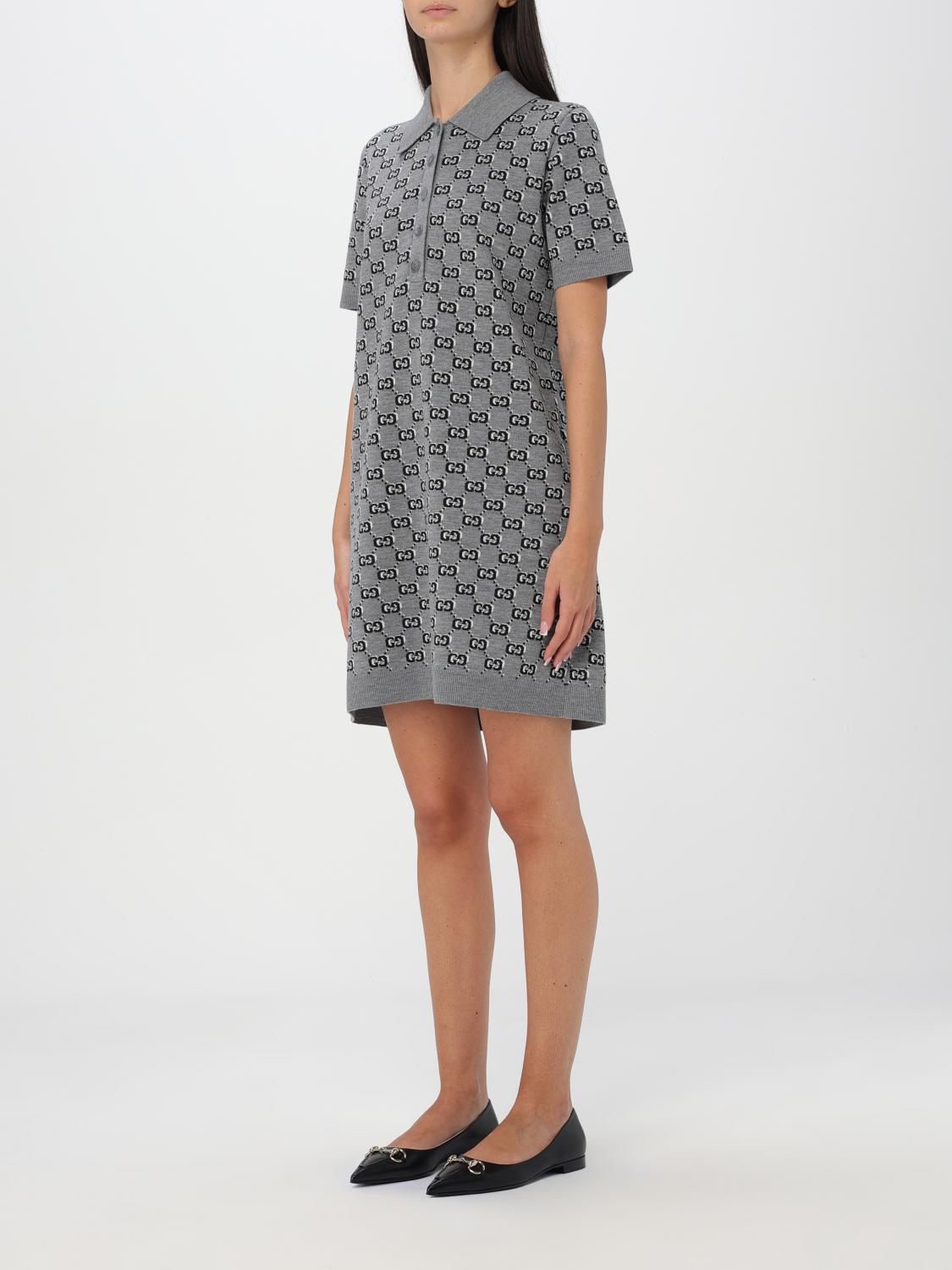 GUCCI VESTIDO: Vestido mujer Gucci, Gris - Img 4