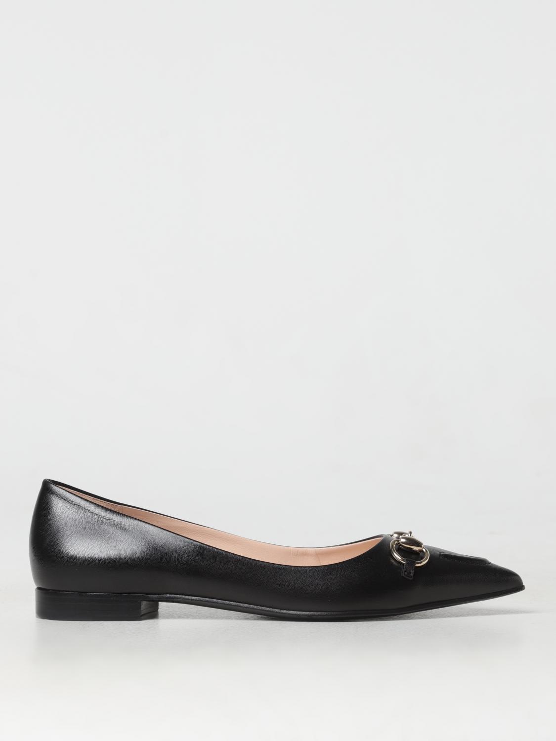 GUCCI BALLET FLATS: Shoes woman Gucci, Black - Img 1