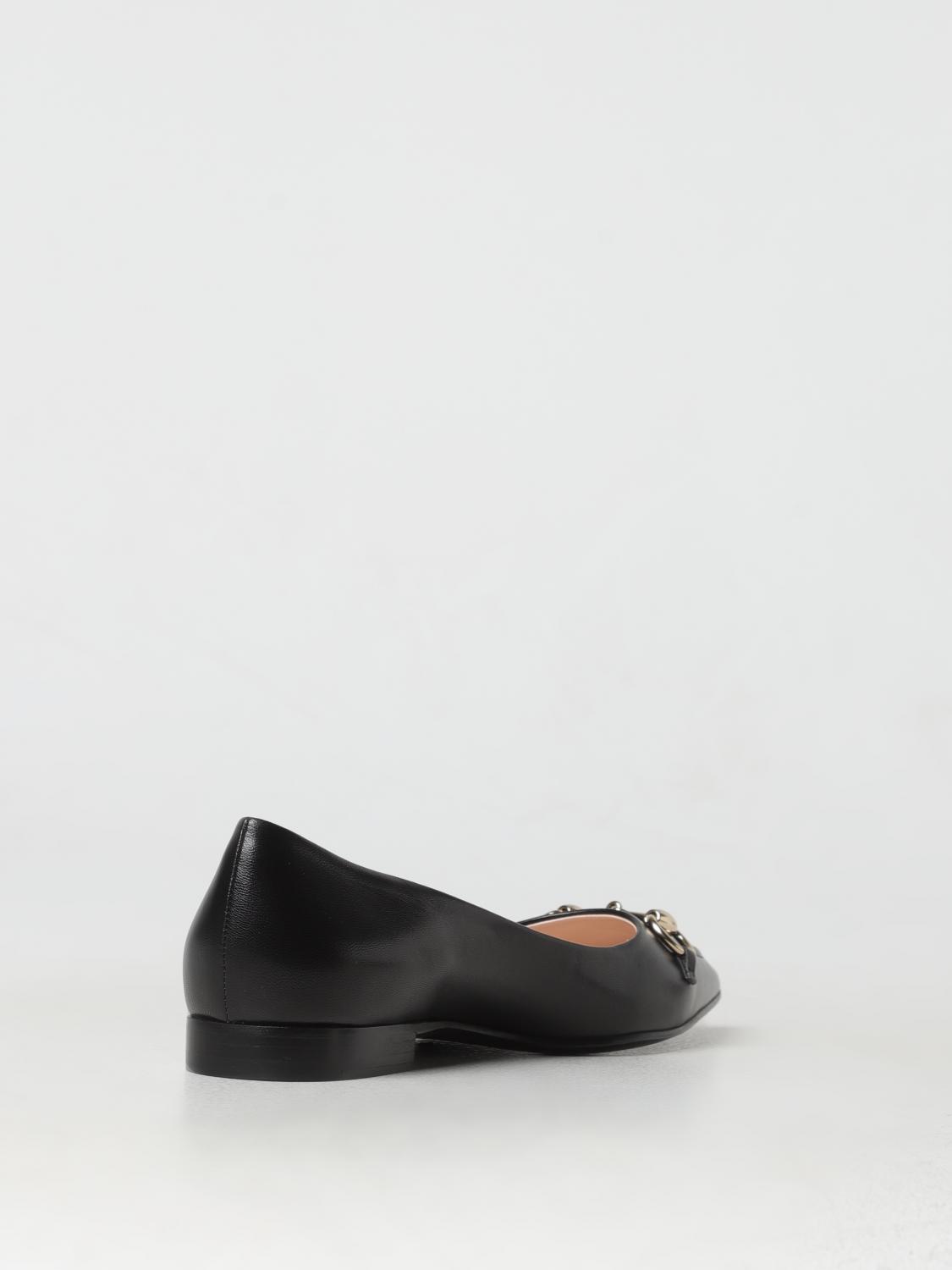 GUCCI BALLET FLATS: Shoes woman Gucci, Black - Img 3