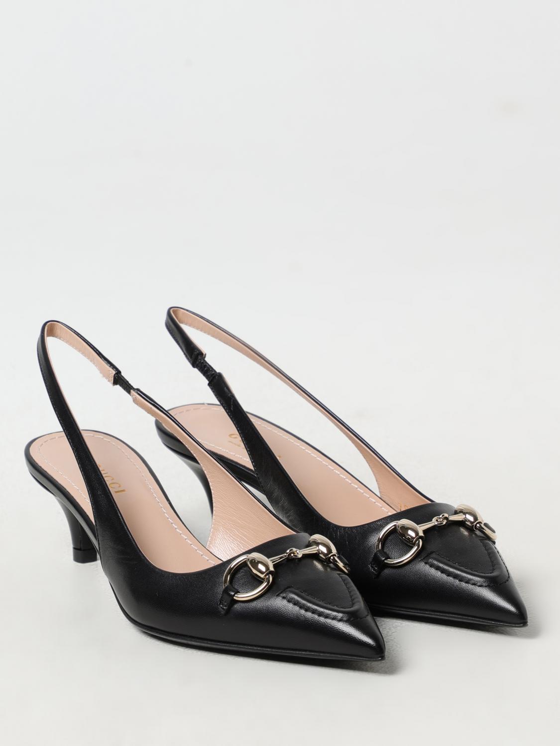 GUCCI HIGH HEEL SHOES: Shoes woman Gucci, Black - Img 2