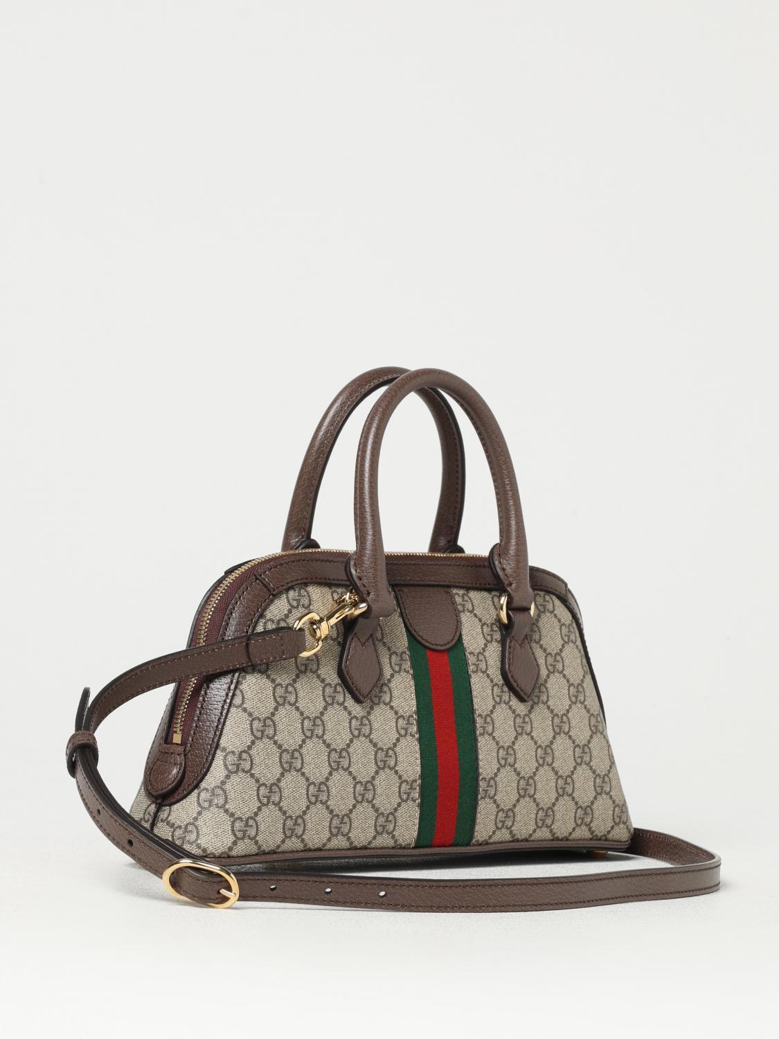 GUCCI BORSA A SPALLA: Borsa a spalla donna Gucci, Beige - Img 3