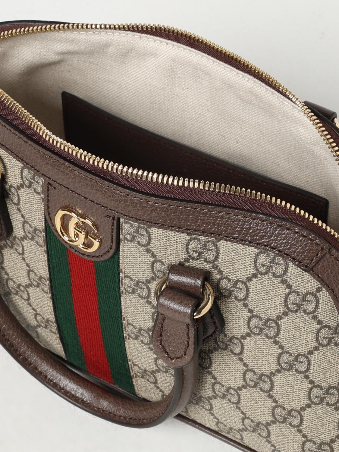 GUCCI BORSA A SPALLA: Borsa a spalla donna Gucci, Beige - Img 5