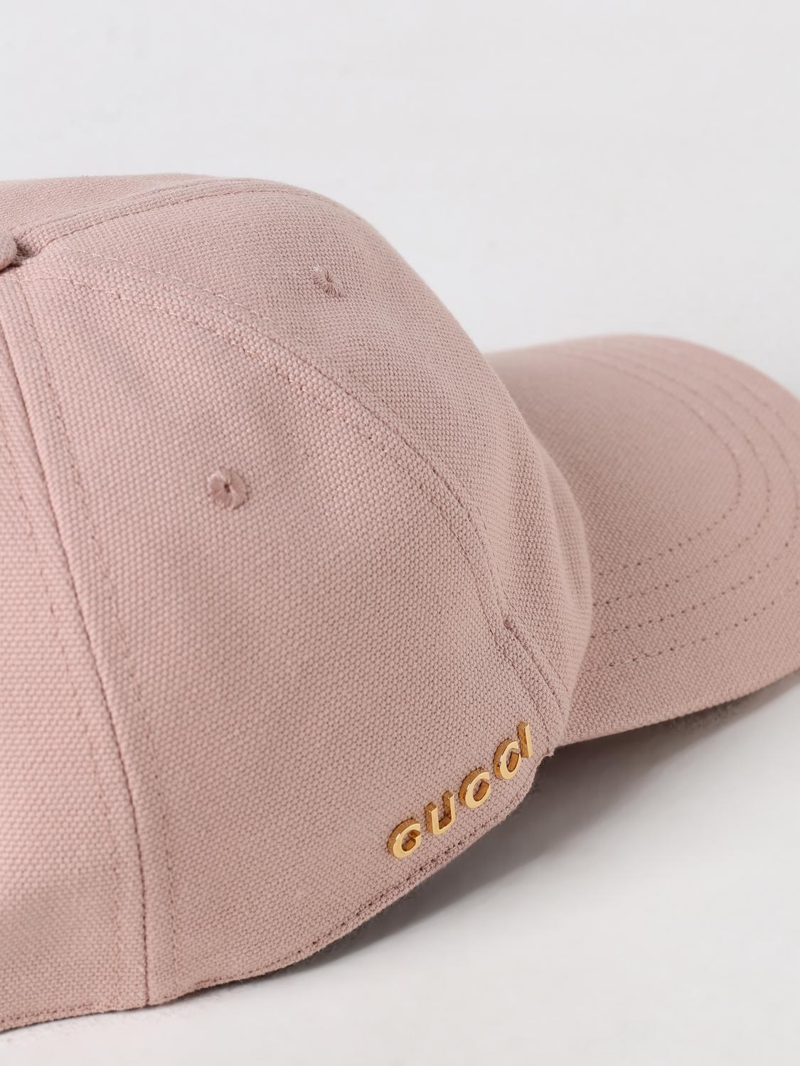 Gucci Hat woman - Pink | 7923863HA1Z | GIGLIO.COM