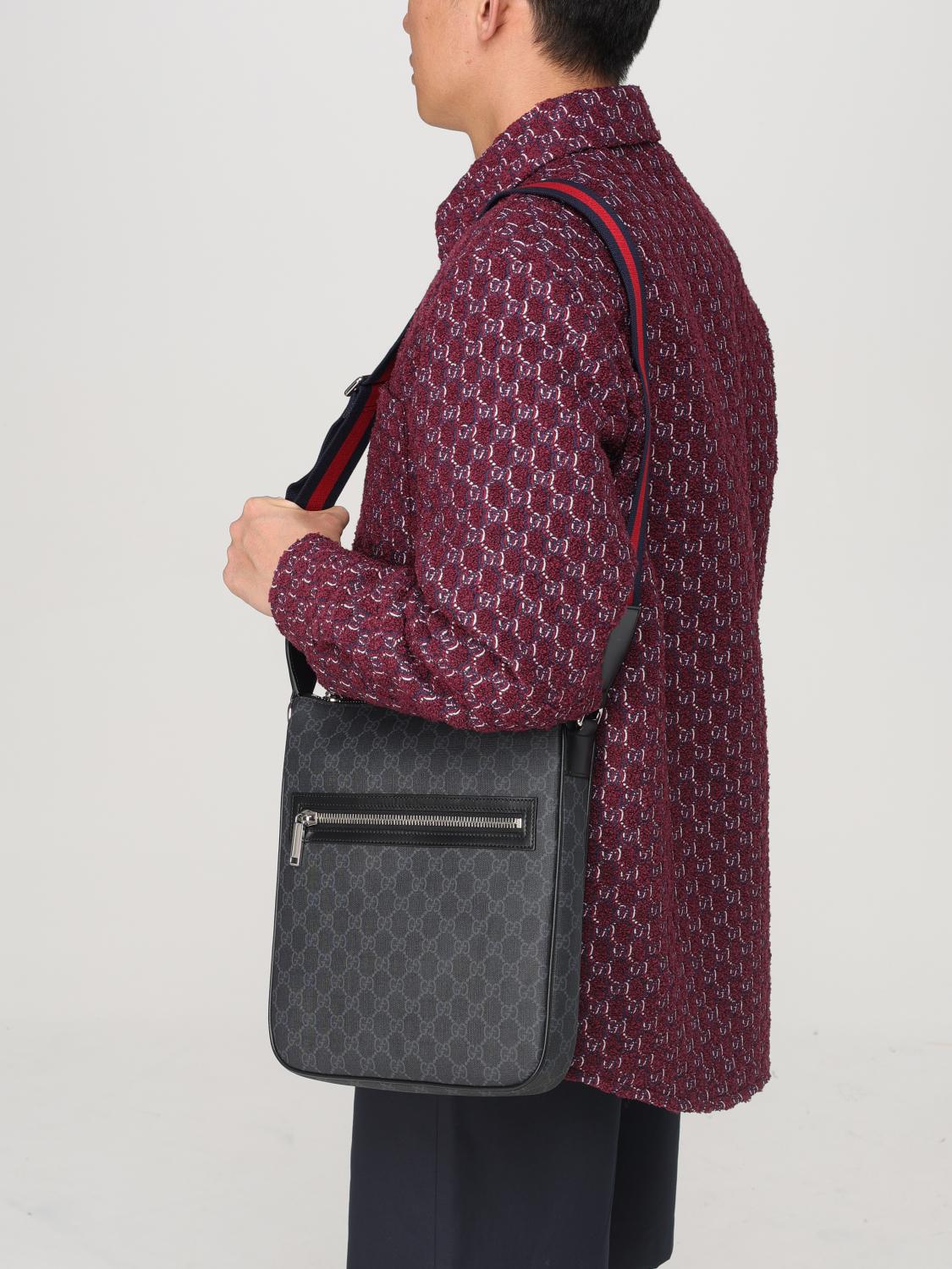 Gucci バッグ メンズ - ブラック | 792081FADJA | GIGLIO.COM