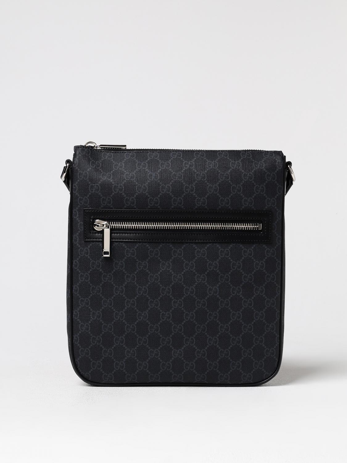 GUCCI SHOULDER BAG: Bags men Gucci, Black - Img 1